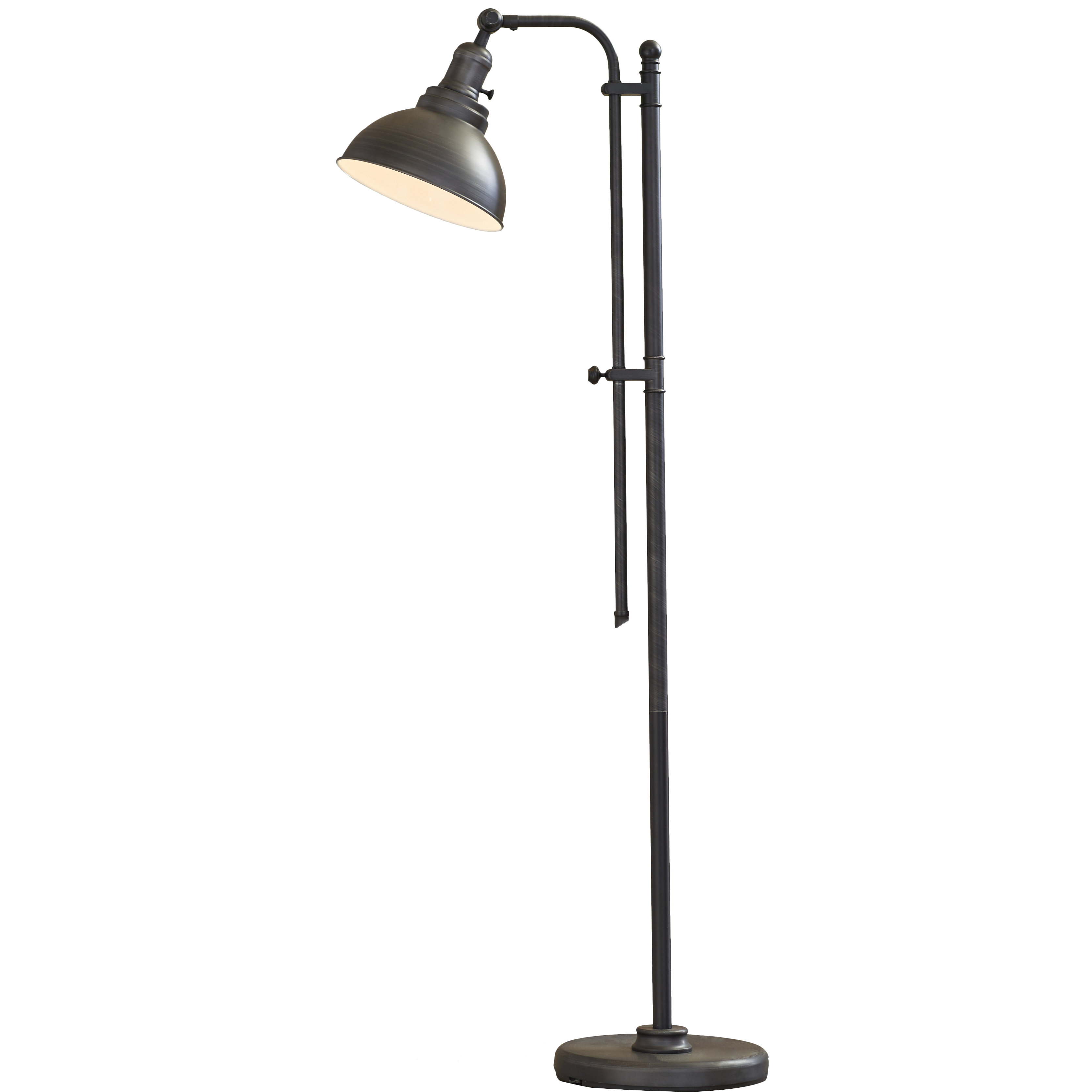 Breakwater Bay Silview Adjustable Height Floor Lamp & Reviews Wayfair