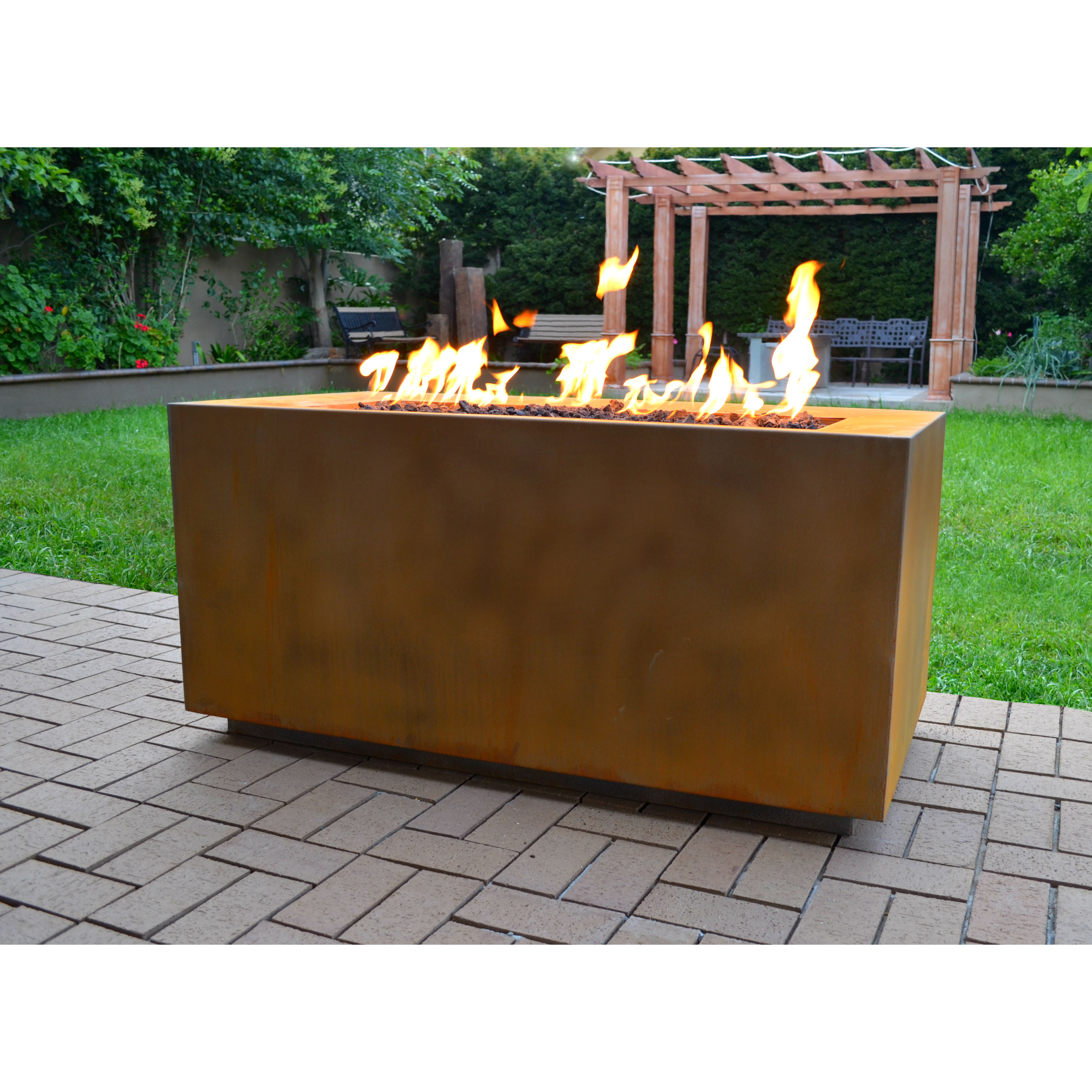 wayfair steel fire pit