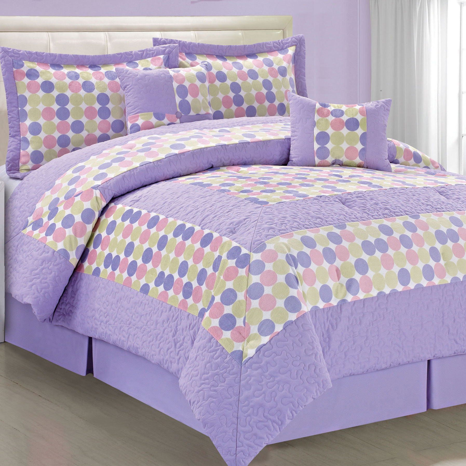 serenta big dots 6 piece comforter set reviews wayfair serenta big dots 6 piece comforter set reviews wayfair