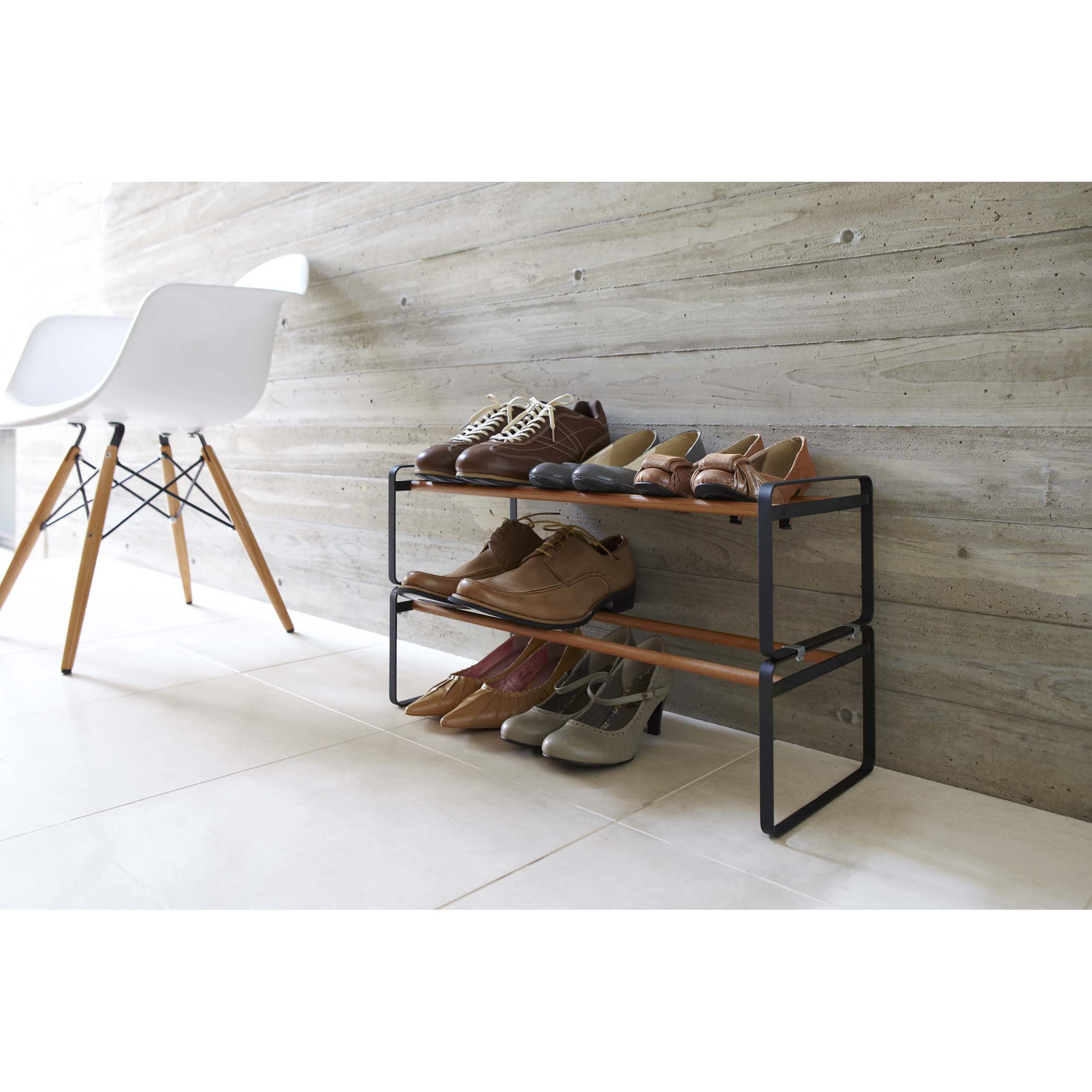 Yamazaki USA Plain 1Tier Shoe Rack & Reviews Wayfair