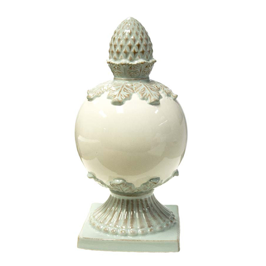 SagebrookHome Ceramic Finial Décor & Reviews Wayfair