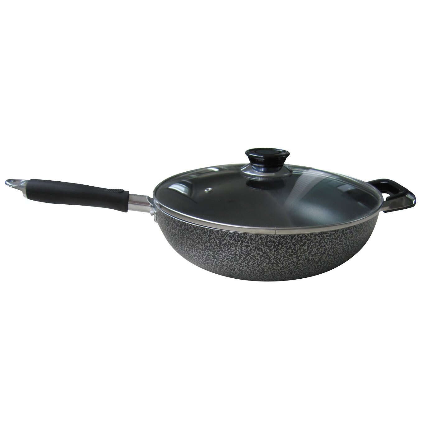 Wee's Beyond Non-Stick Aluminum Wok with Lid | Wayfair