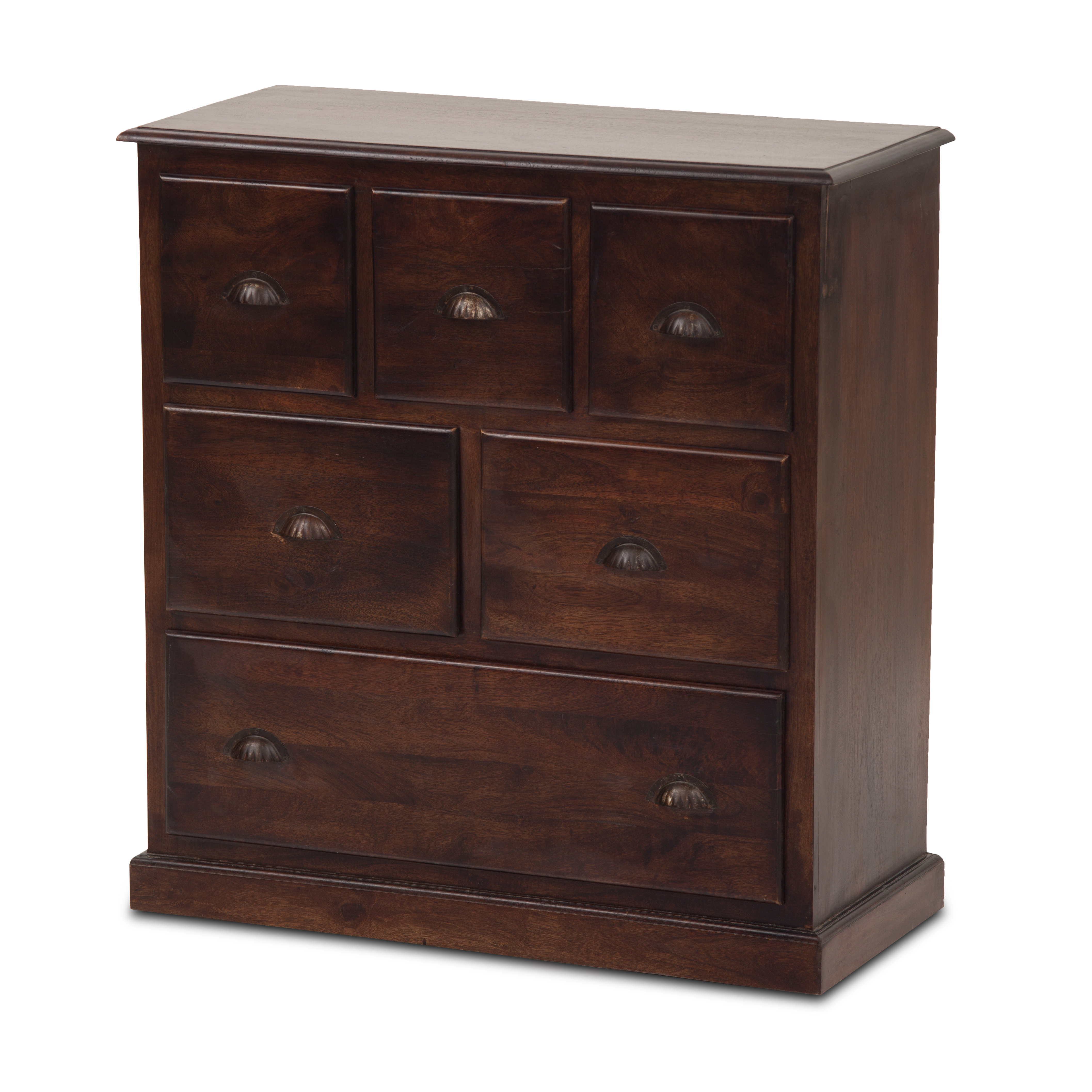 The Urban Port 6 Drawer Gentleman's Chest & Reviews Wayfair