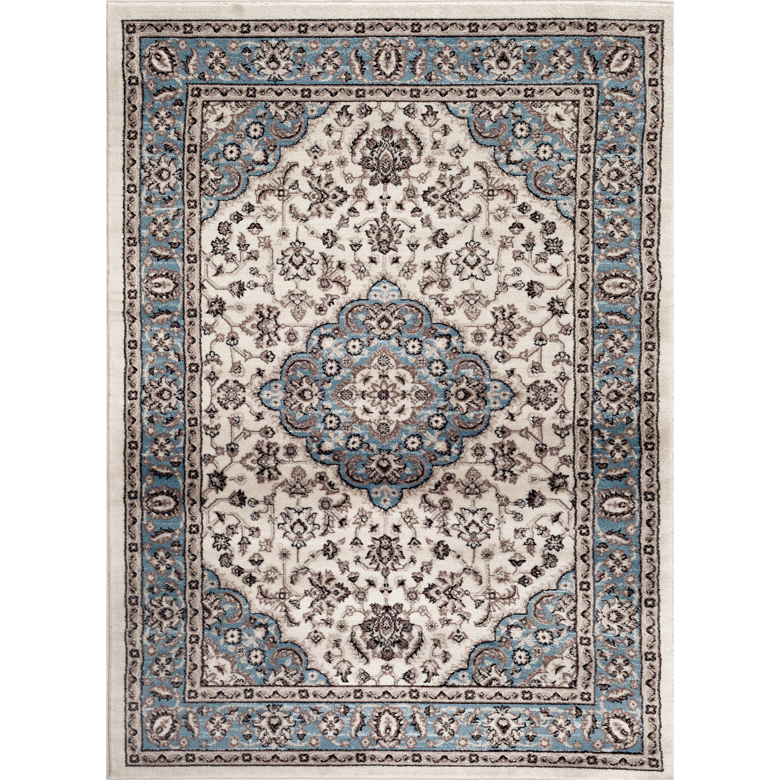 World Rug Gallery Toscana Blue Indoor Area Rug & Reviews Wayfair