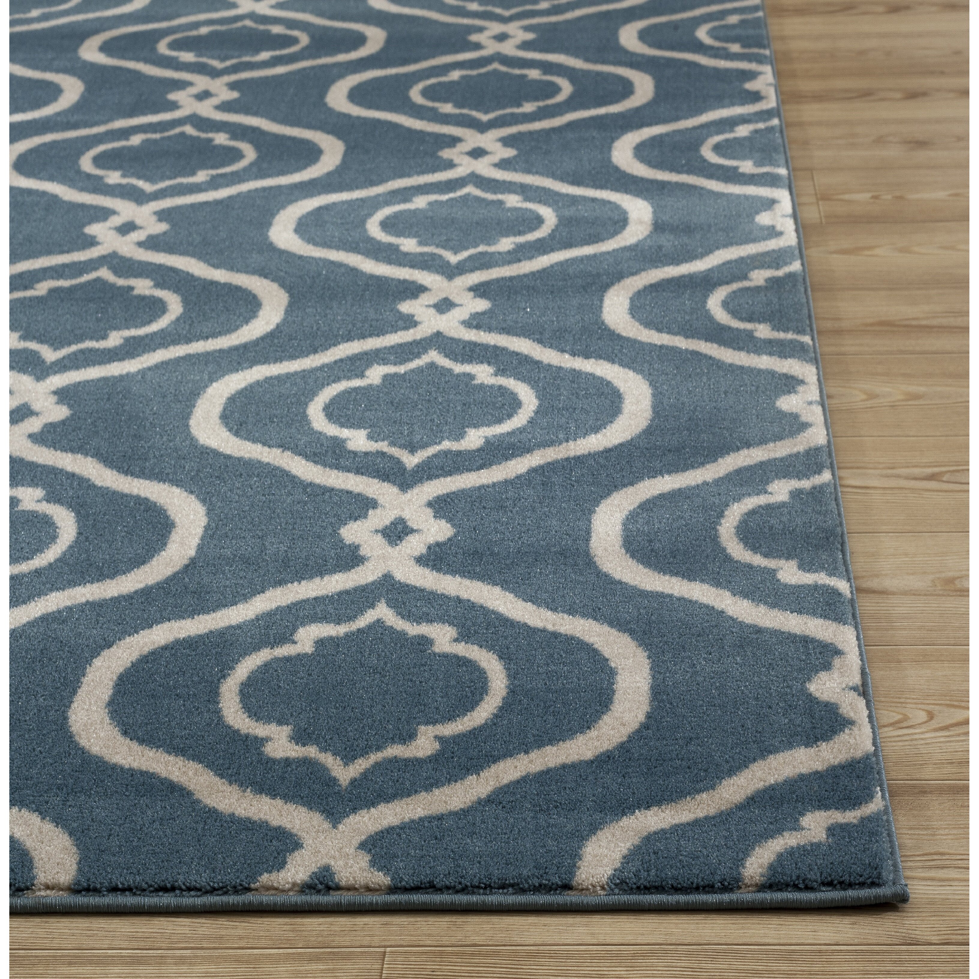 World Rug Gallery Alpine Blue Area Rug & Reviews | Wayfair.ca