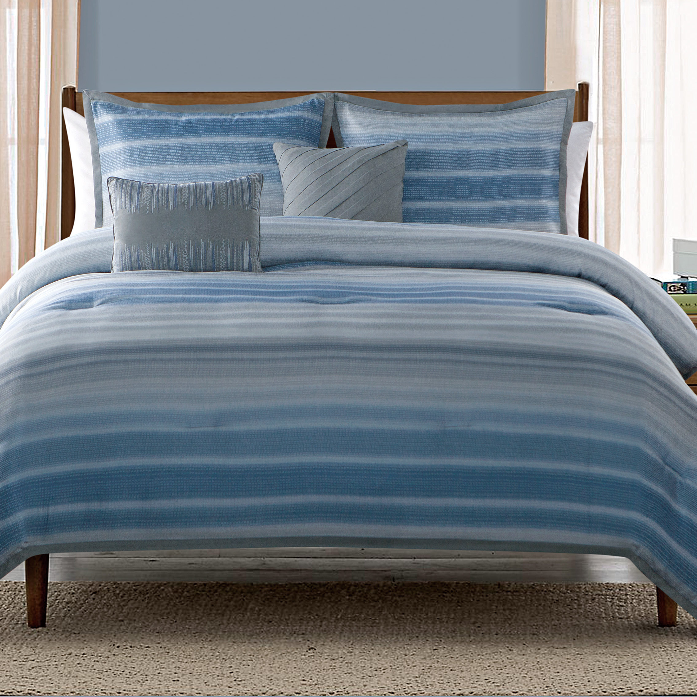 vcny bowery 5 piece comforter set reviews wayfair vcny bowery 5 piece comforter set reviews wayfair