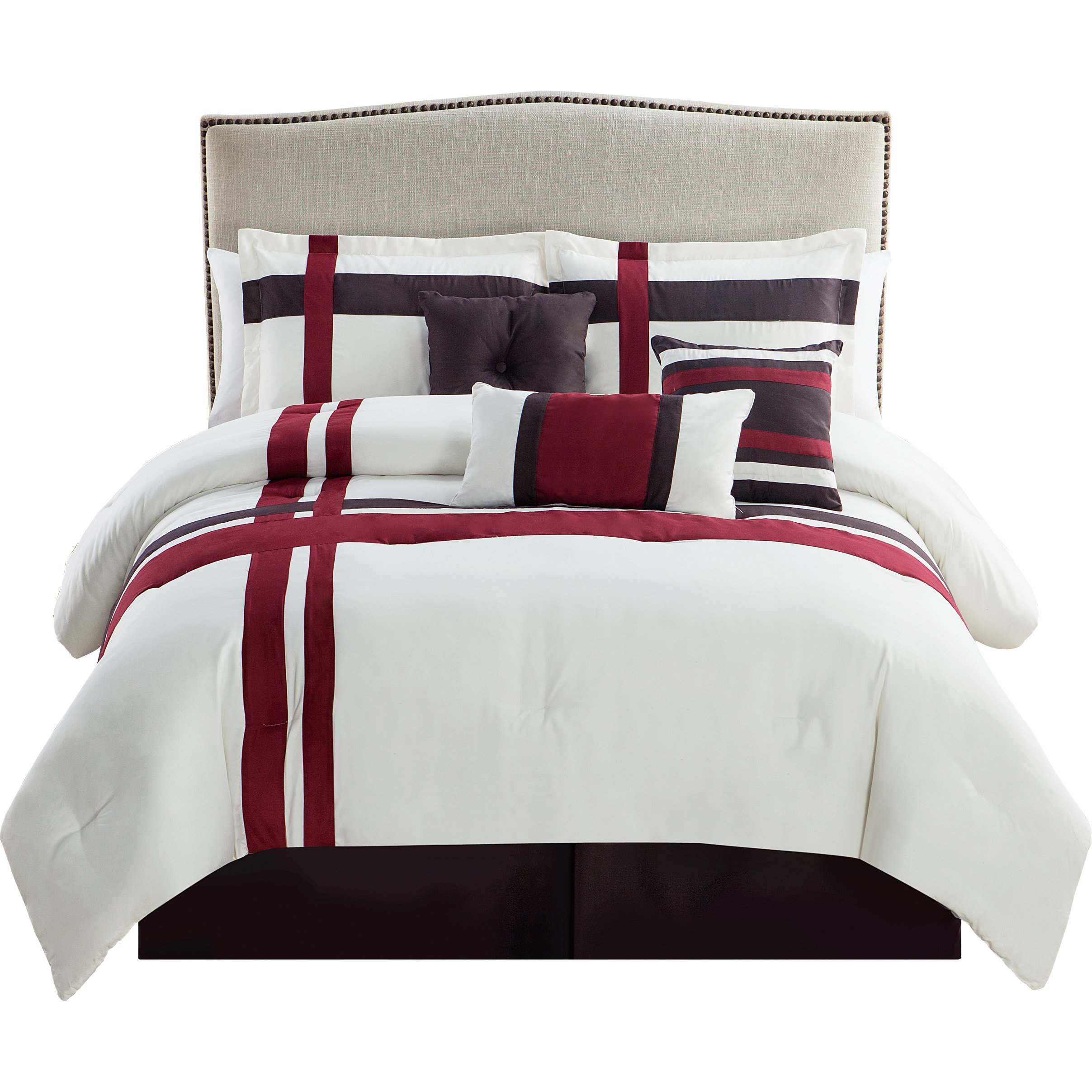 vcny berkley 7 piece comforter set reviews wayfair vcny berkley 7 piece comforter set reviews wayfair