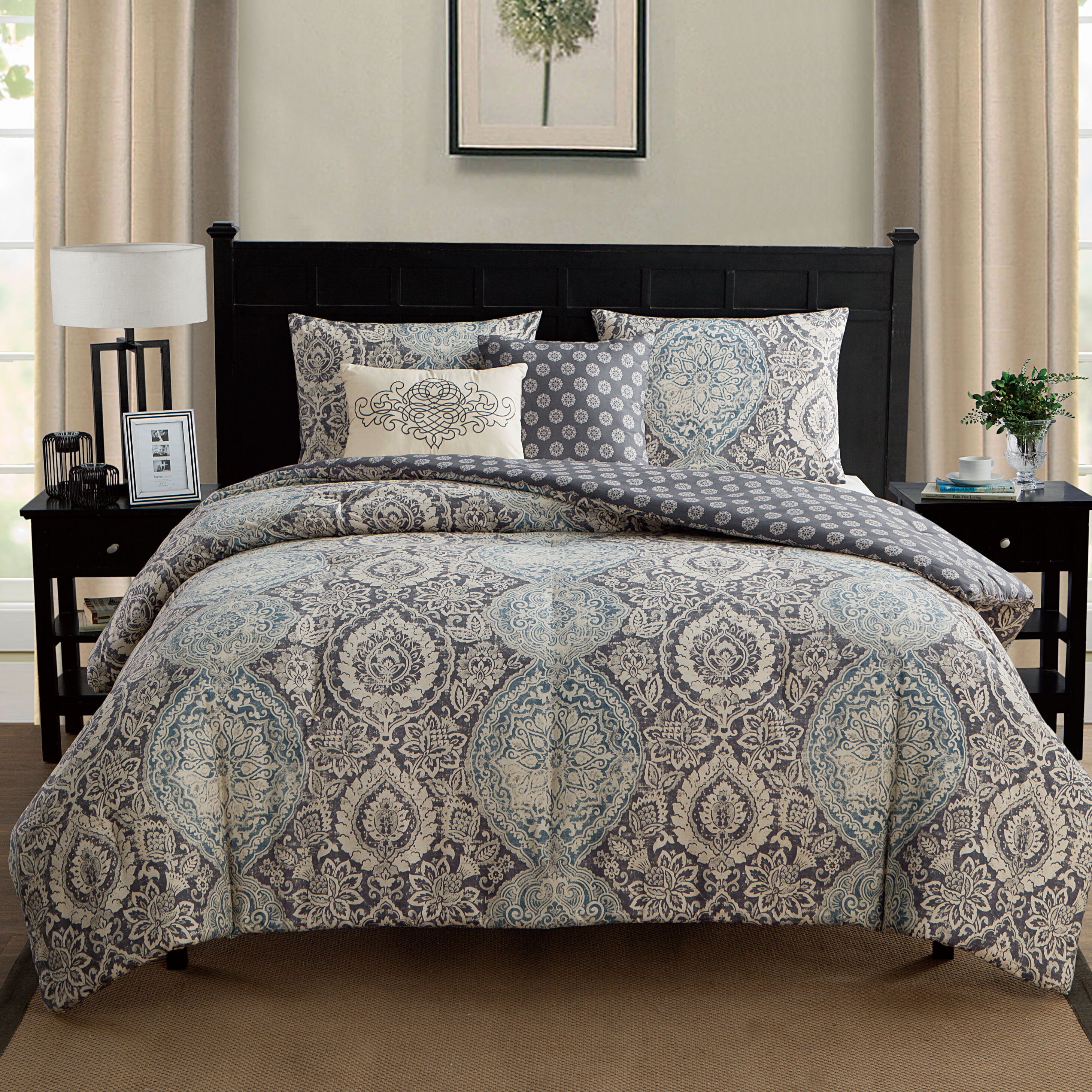 VCNY Valencia Reversible Comforter Set & Reviews | Wayfair