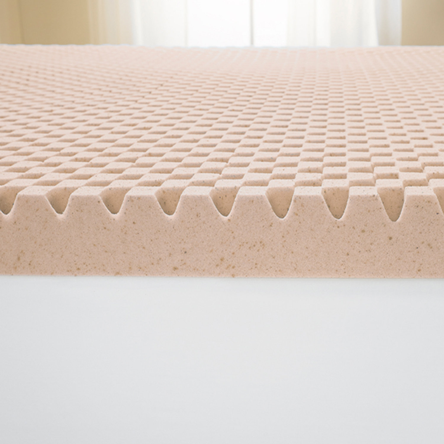 Sleep Innovations 3" Sculpted Memory Foam Mattress Topper Wayfair