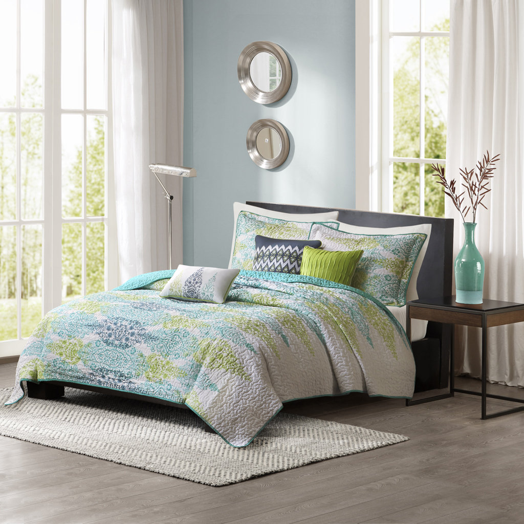 Madison Park Sonoli 6 Piece Quilt Set & Reviews Wayfair