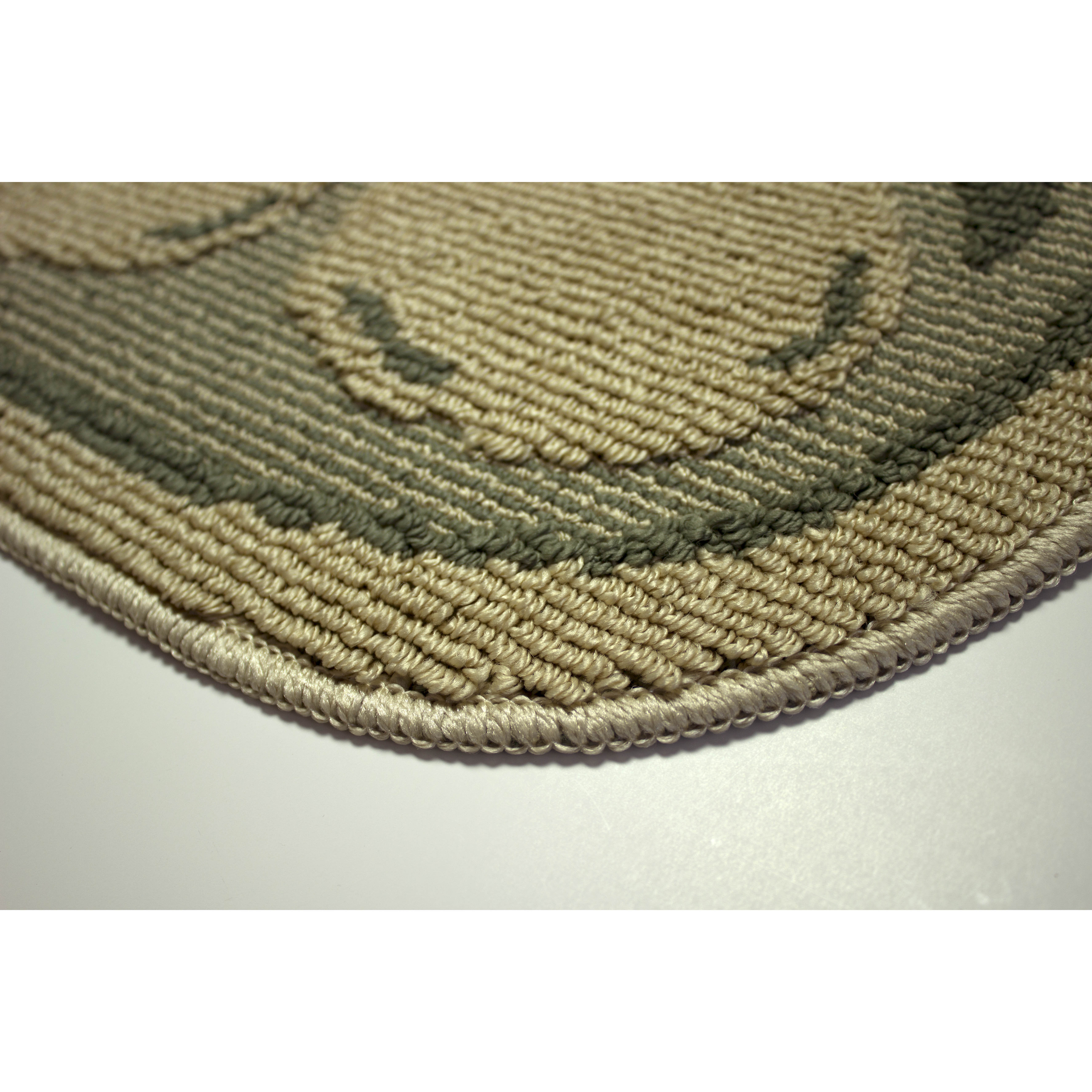 Structures Textured Loop Bartlett Pears Wedge Slice Kitchen Area Rug