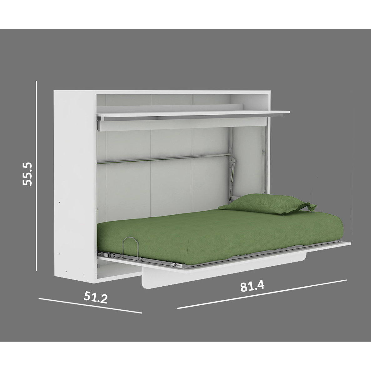 Multimo Twin Murphy Bed & Reviews Wayfair