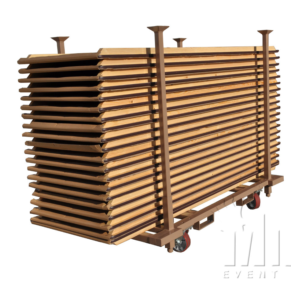 Midas Event Supply Rack Stack N Go Banquet Folding Tables Cart Wayfair