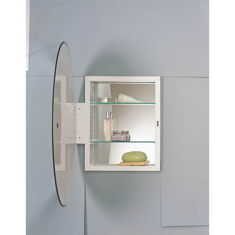 Jensen Metro Recessed Beveled Edge Medicine Cabinet ...