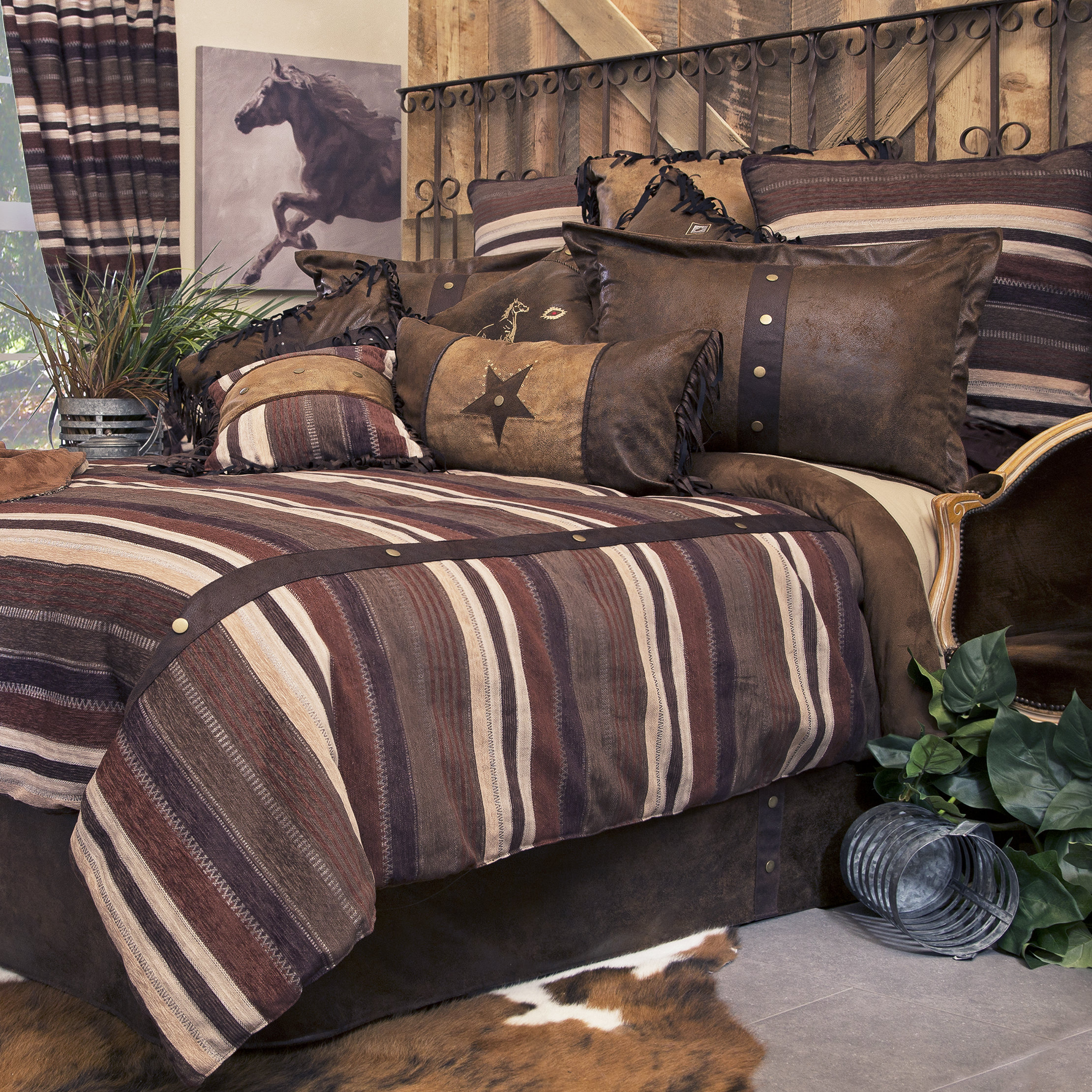 Carstens Inc. Old West Stripe Comforter Collection & Reviews Wayfair