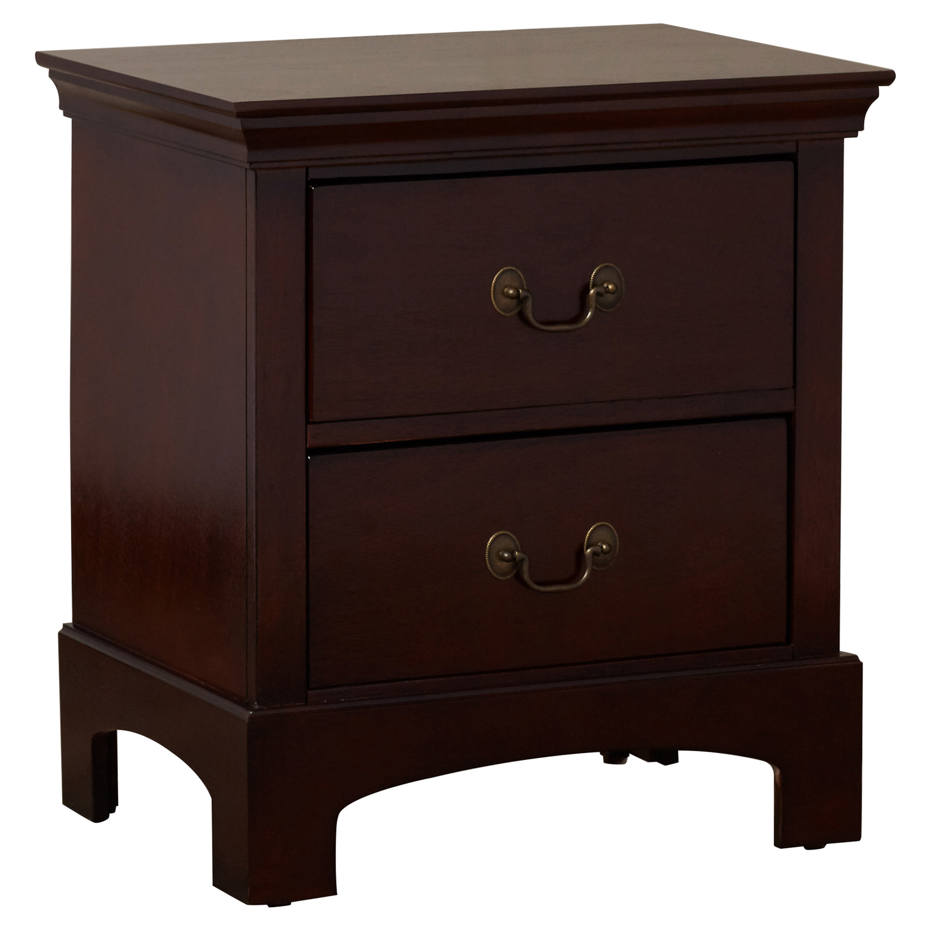 Rosalind Wheeler Akerman 2 Drawer Nightstand Wayfair