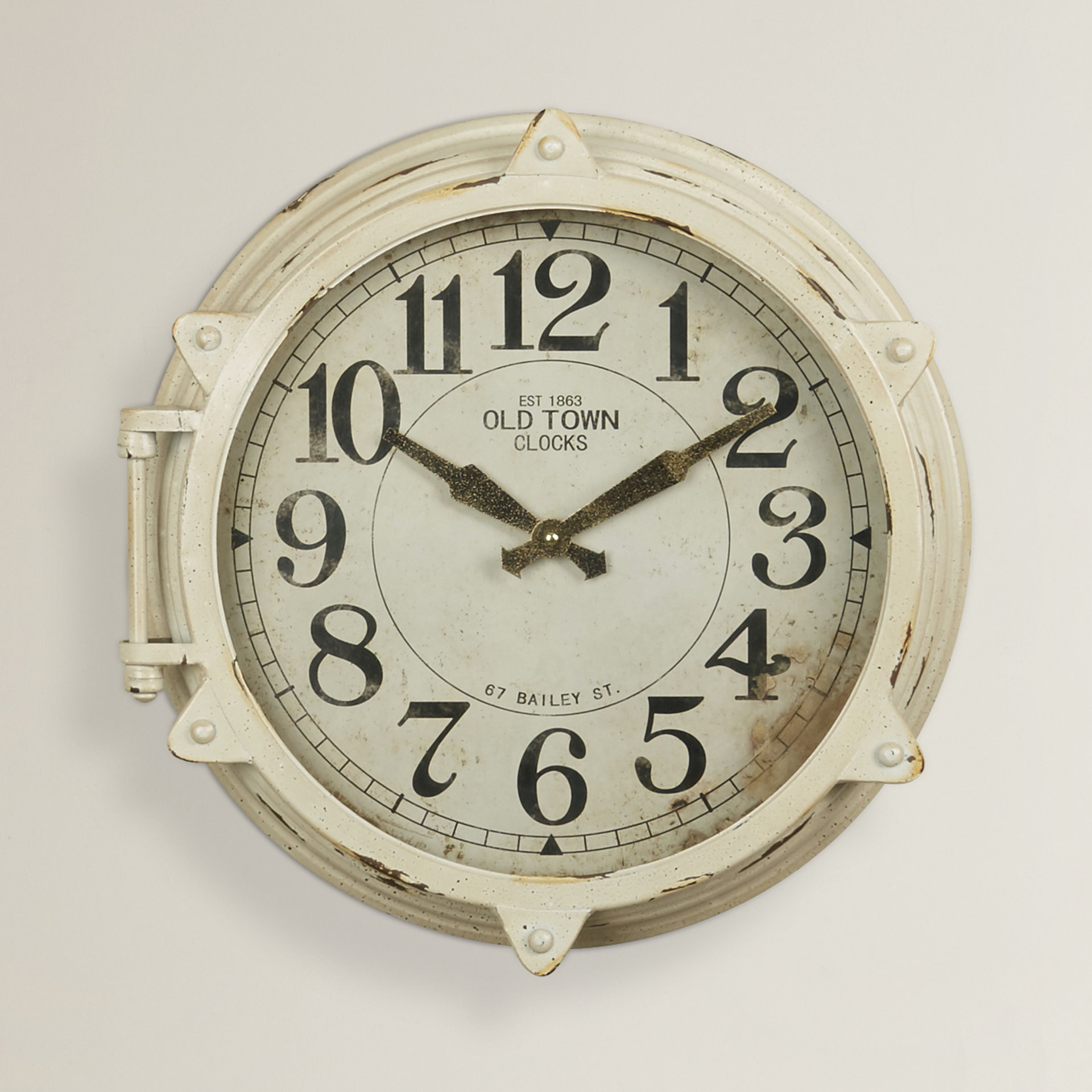 Bay Isle Home 18" High Sea Wall Clock & Reviews Wayfair