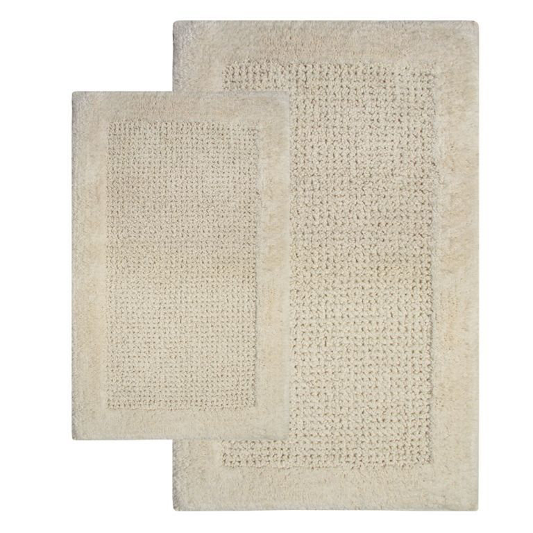 Symple Stuff Naples 2 Piece Contemporary Bath Rug Set & Reviews Wayfair
