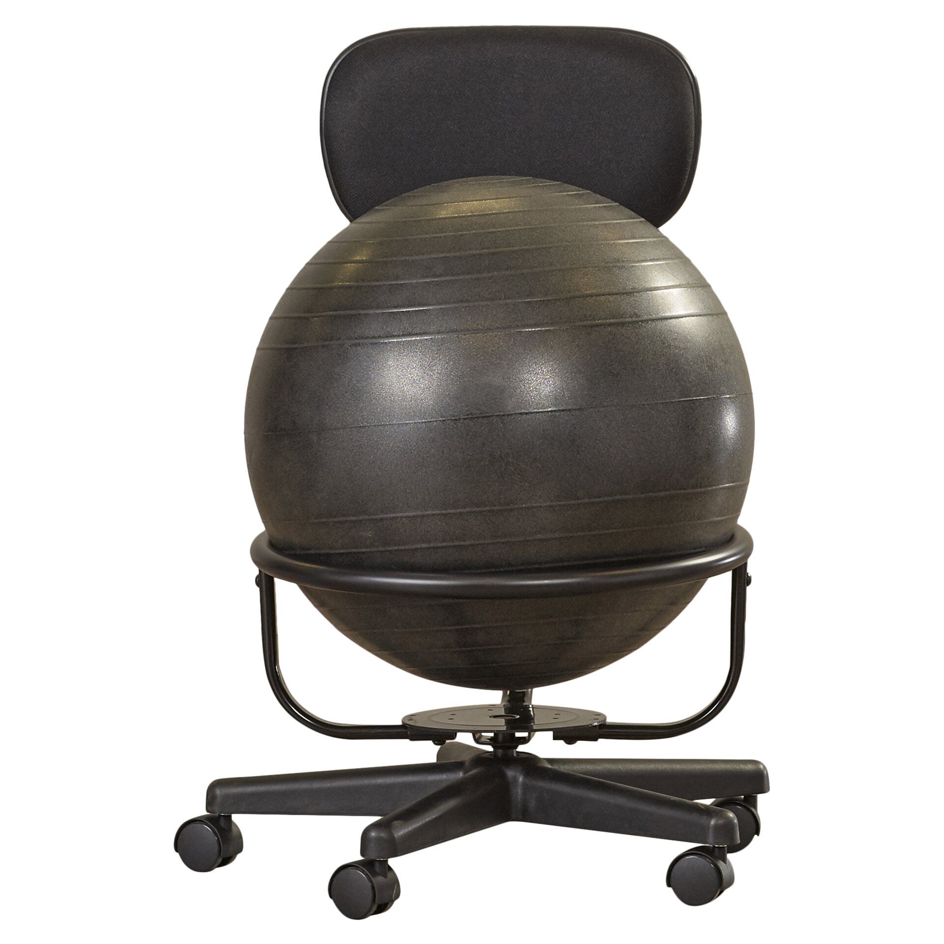Using An Exercise Ball As A Chair - dgirldesigns