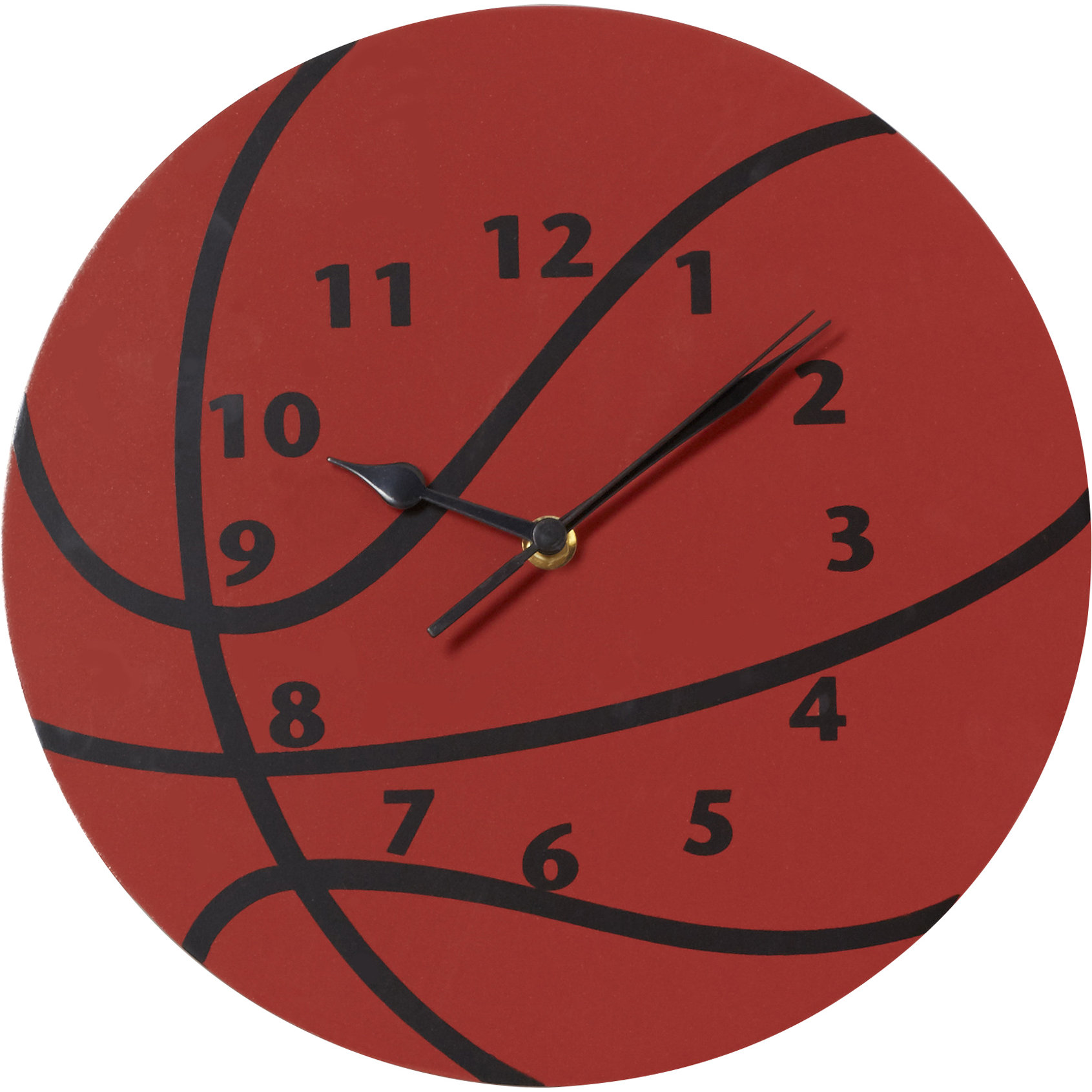 Zoomie Kids 11" Basketball Wall Clock & Reviews Wayfair