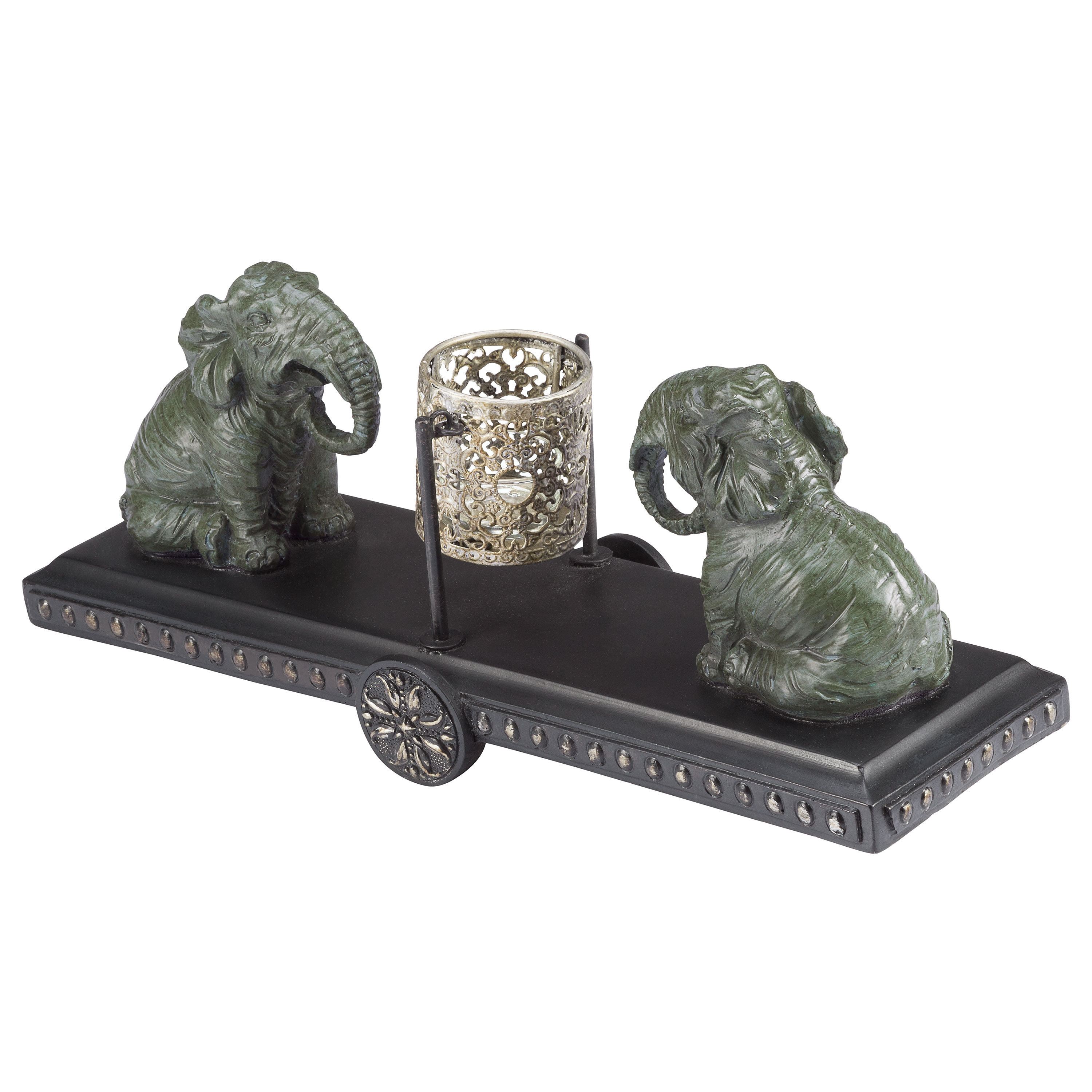 BombayOutdoors Elephant Tealight Holder Wayfair