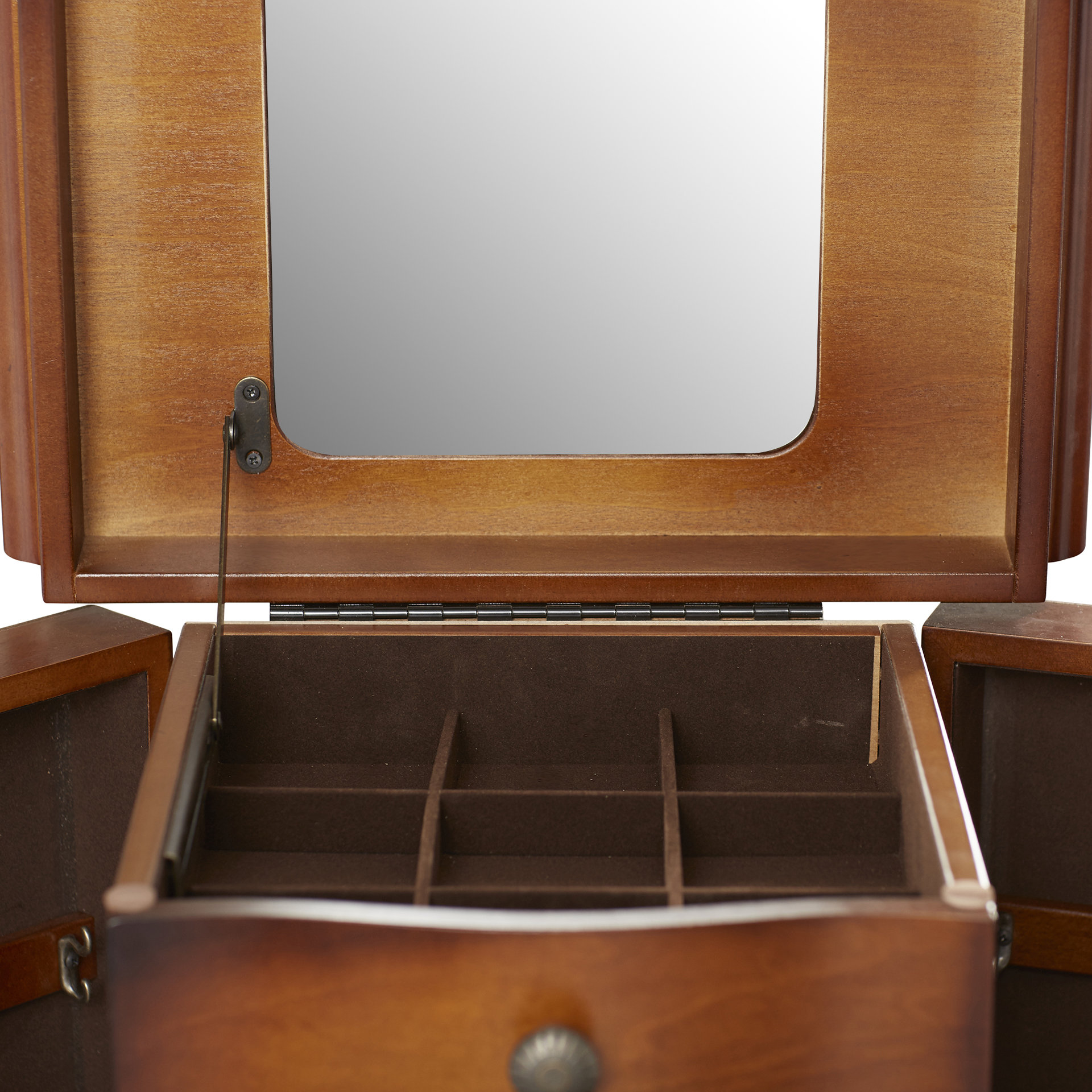 Astoria Grand Coolidge Miriam Jewelry Armoire with Mirror & Reviews