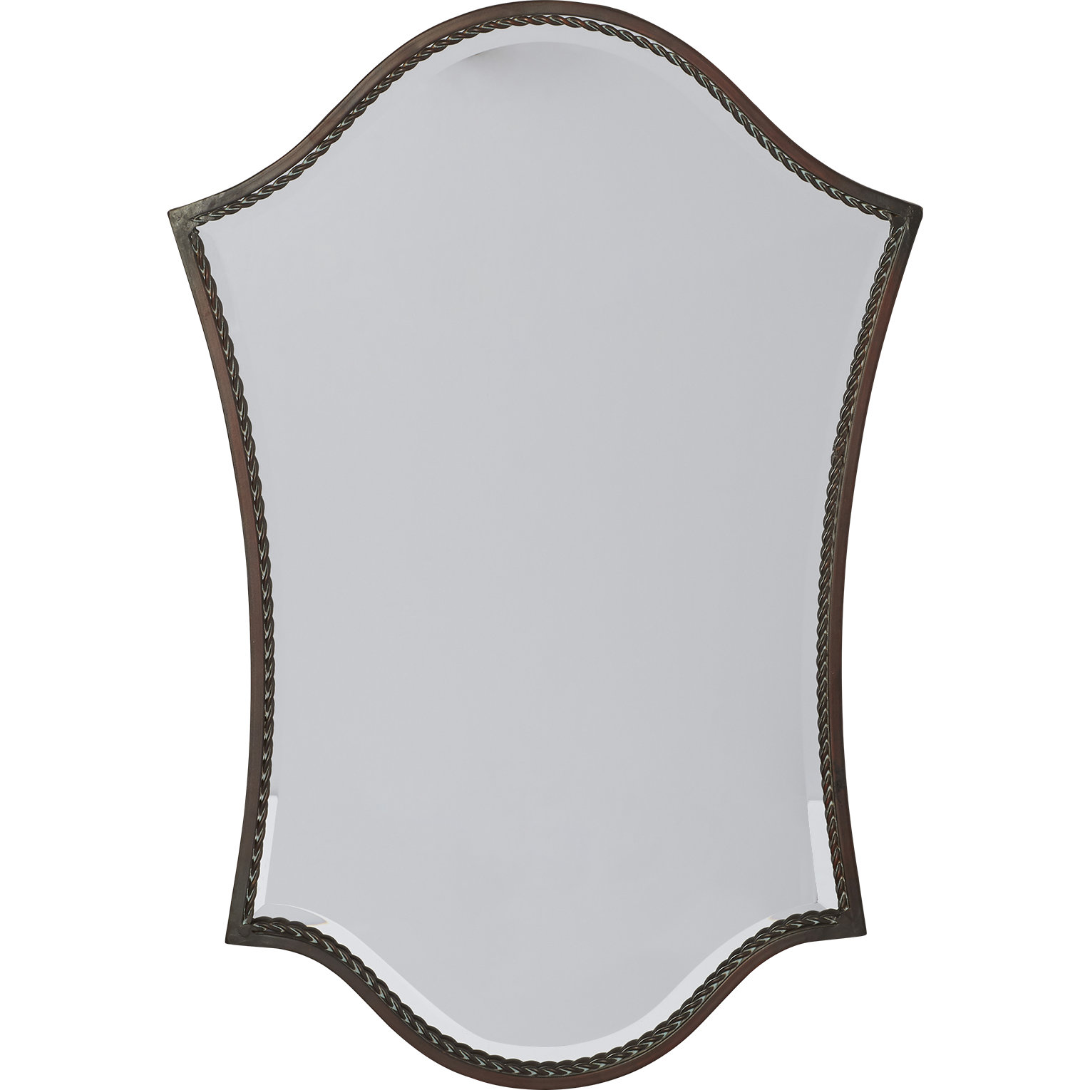 Astoria Grand Distressed Bronze Vanity Mirror & Reviews Wayfair