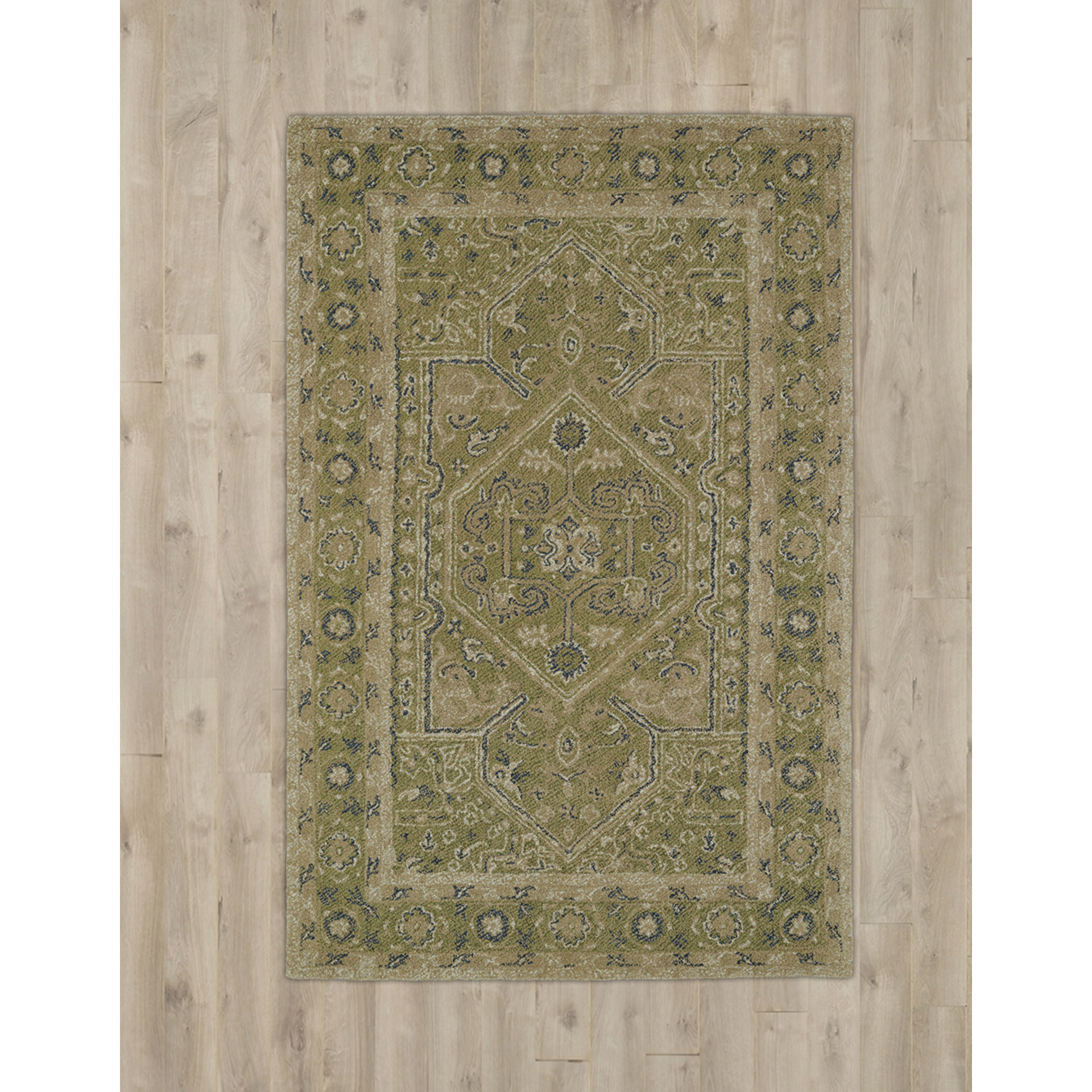 Astoria Grand Eugene HandTufted Green Area Rug & Reviews Wayfair