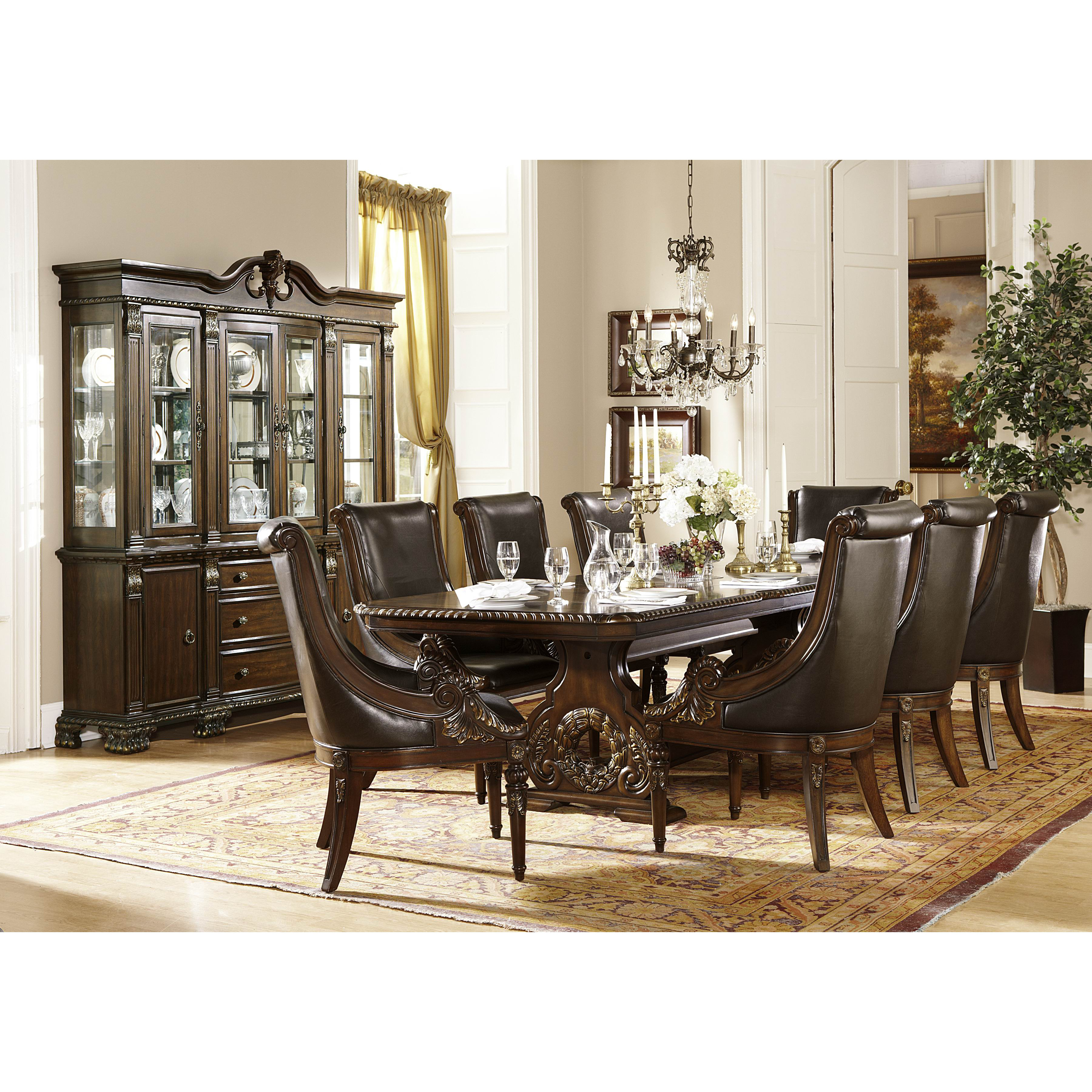Astoria Grand Chirk Trestle Extendable Dining Table & Reviews Wayfair