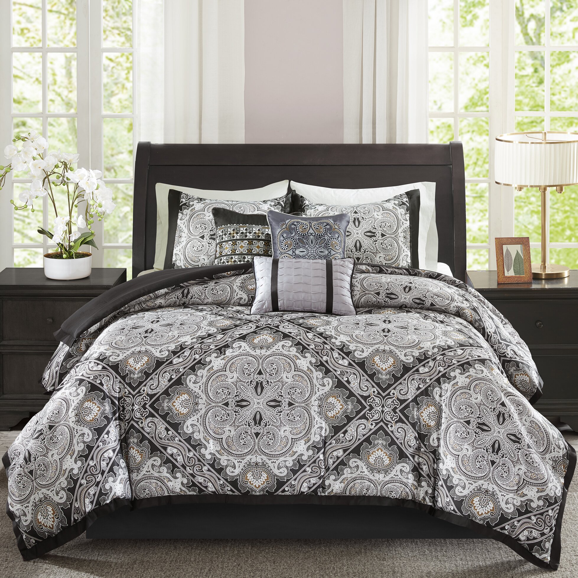 Astoria Grand Barris 7 Piece Comforter Set & Reviews | Wayfair