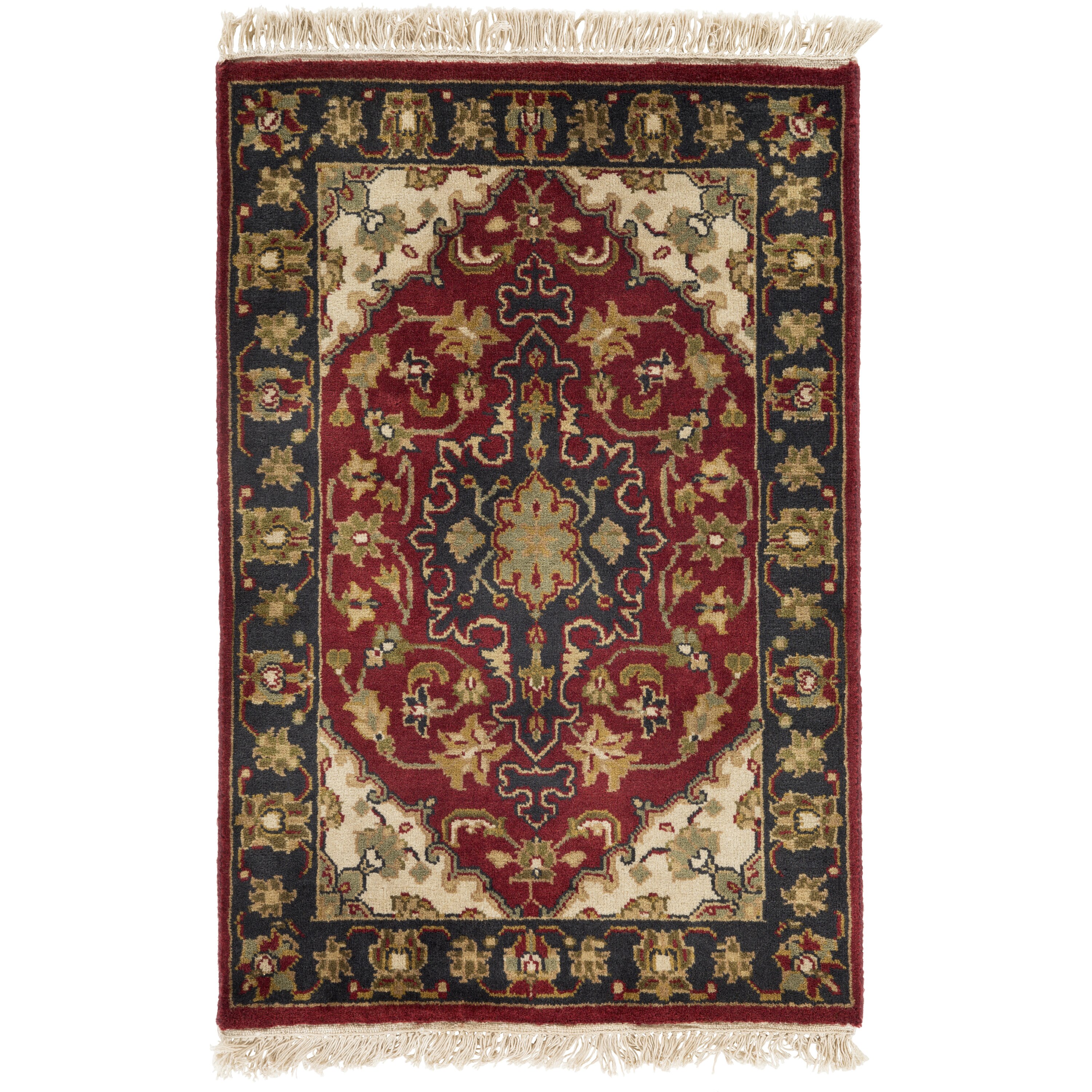 dark red area rug