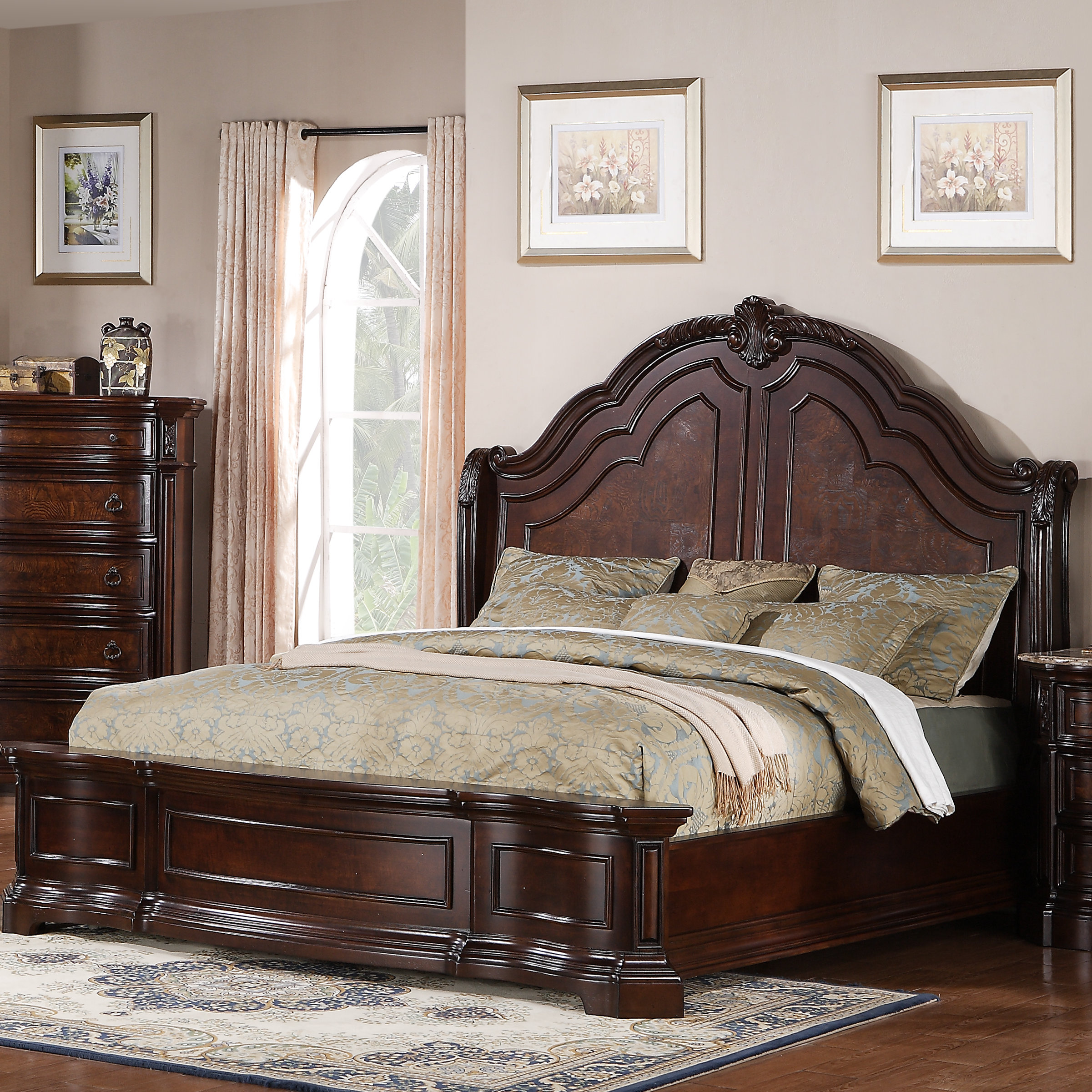 Astoria Grand Baxendale Panel Bed | Wayfair.ca