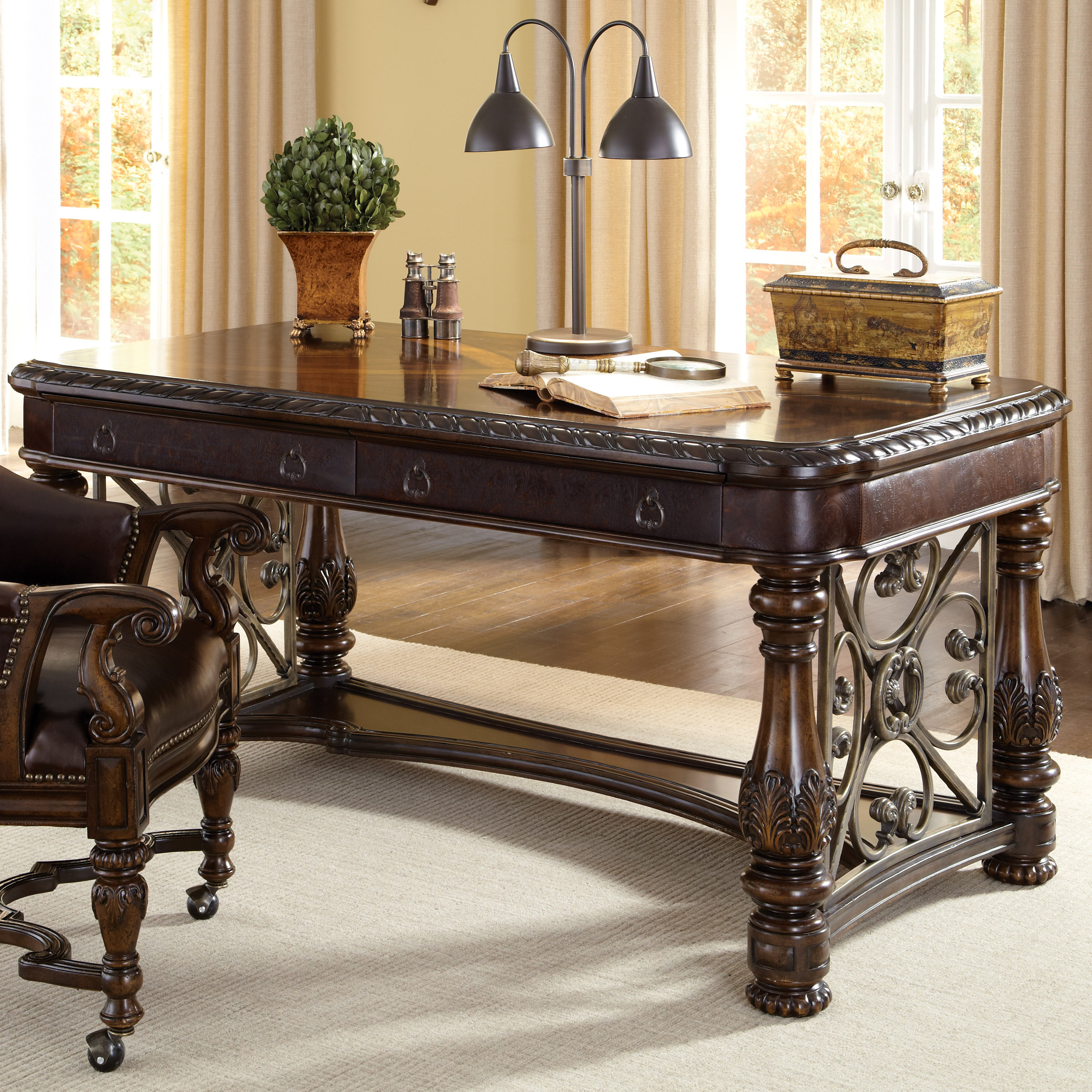 Astoria Grand Evelyn Writing Desk Wayfair