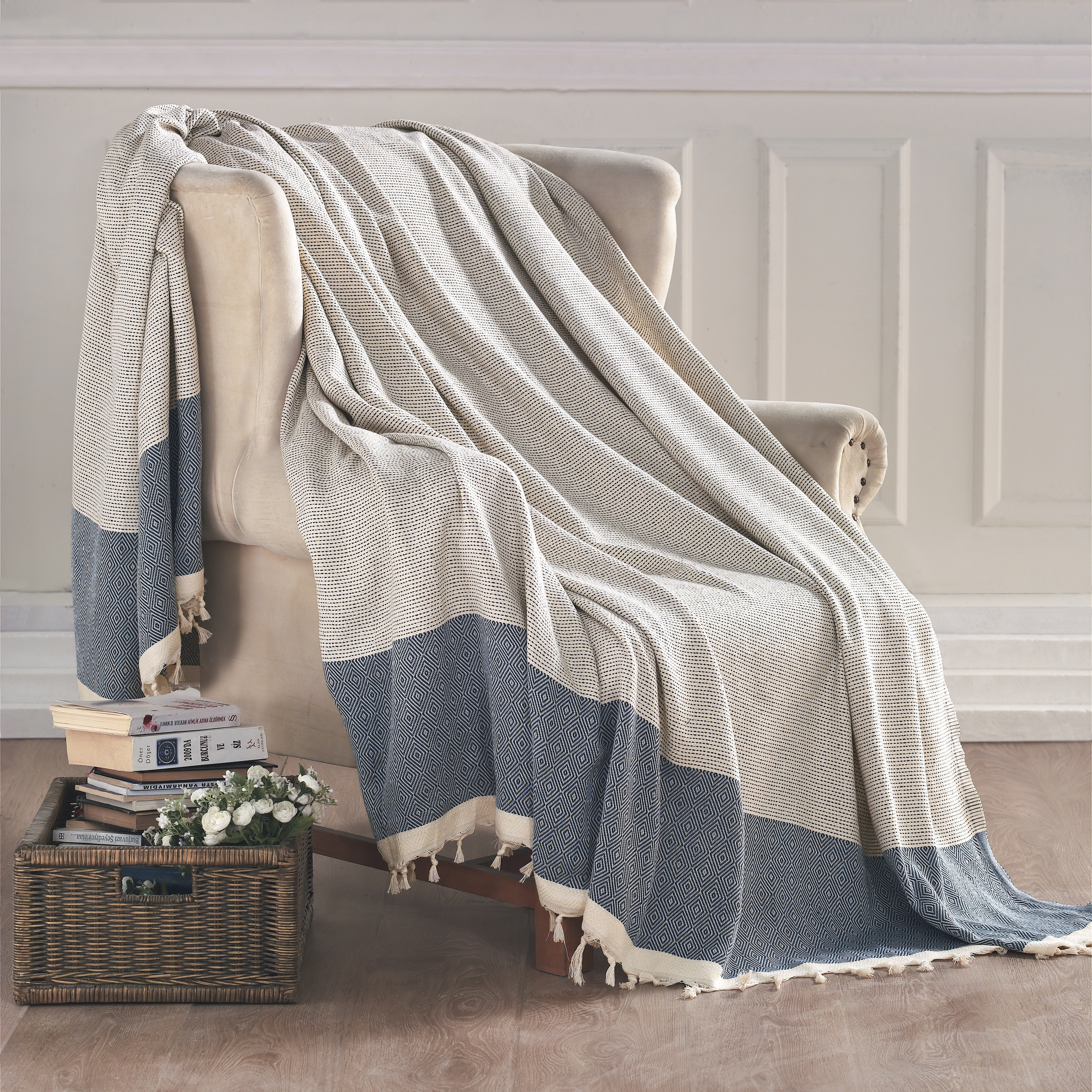 Enchante Home Turkish Cotton Throw Blanket & Reviews Wayfair.ca