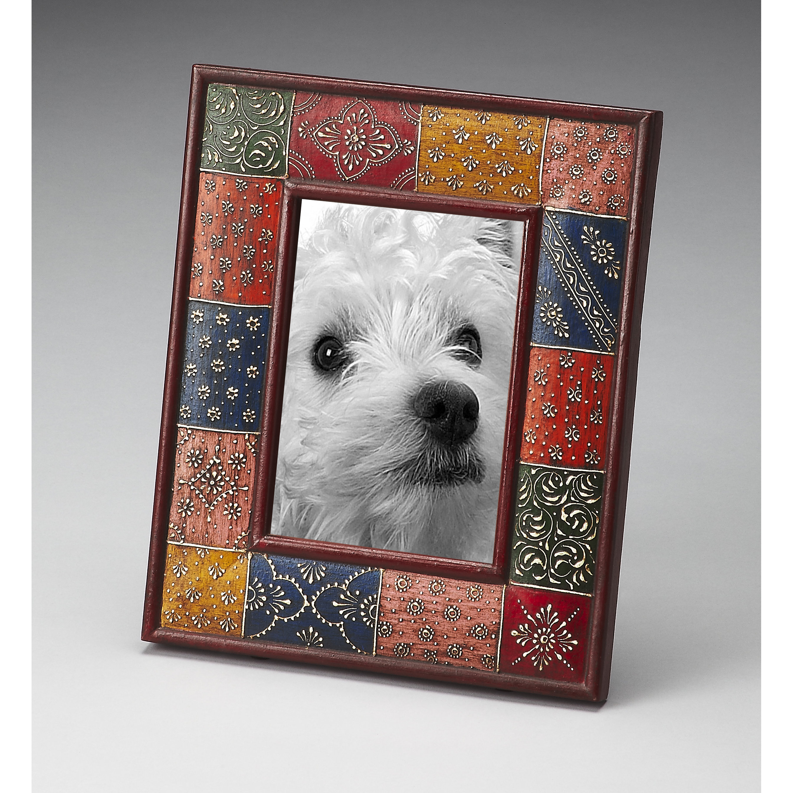 World Menagerie Hand Painted Picture Frame Wayfair