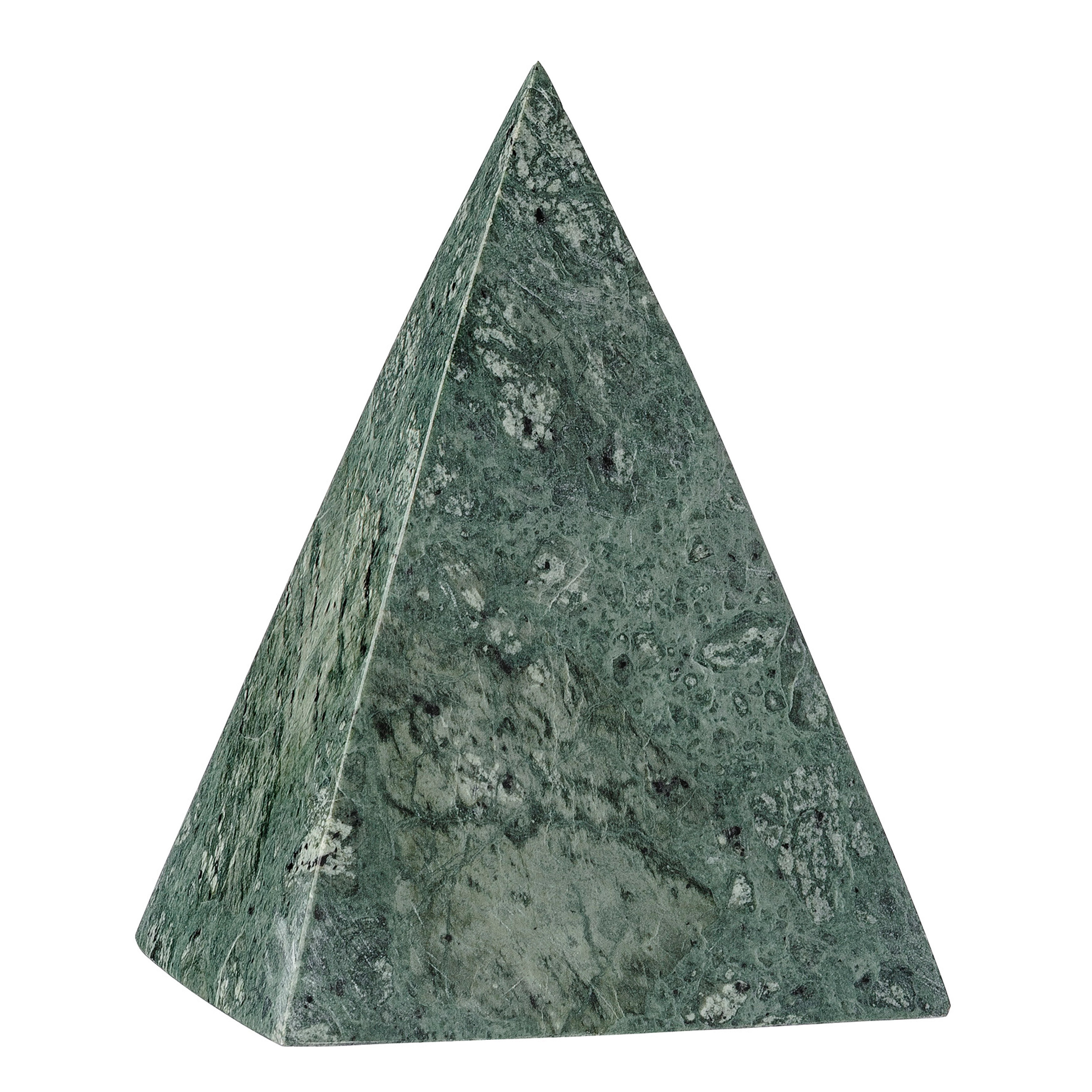 World Menagerie Marble Pyramid Sculpture & Reviews Wayfair