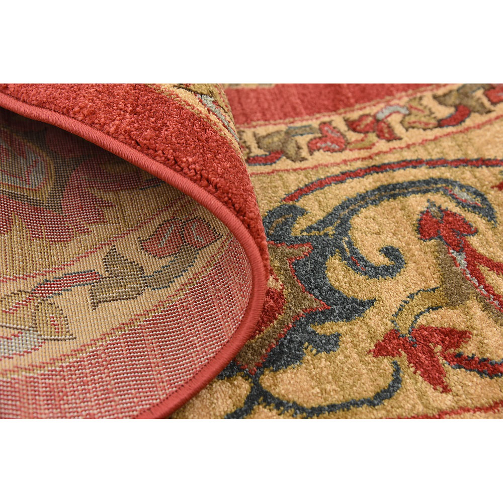 World Menagerie Valley Red Area Rug & Reviews Wayfair
