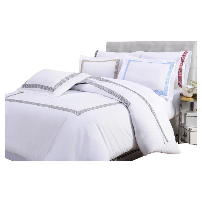 Mercer41 Gillen Cotton Reversible Duvet Cover Set & Reviews Wayfair