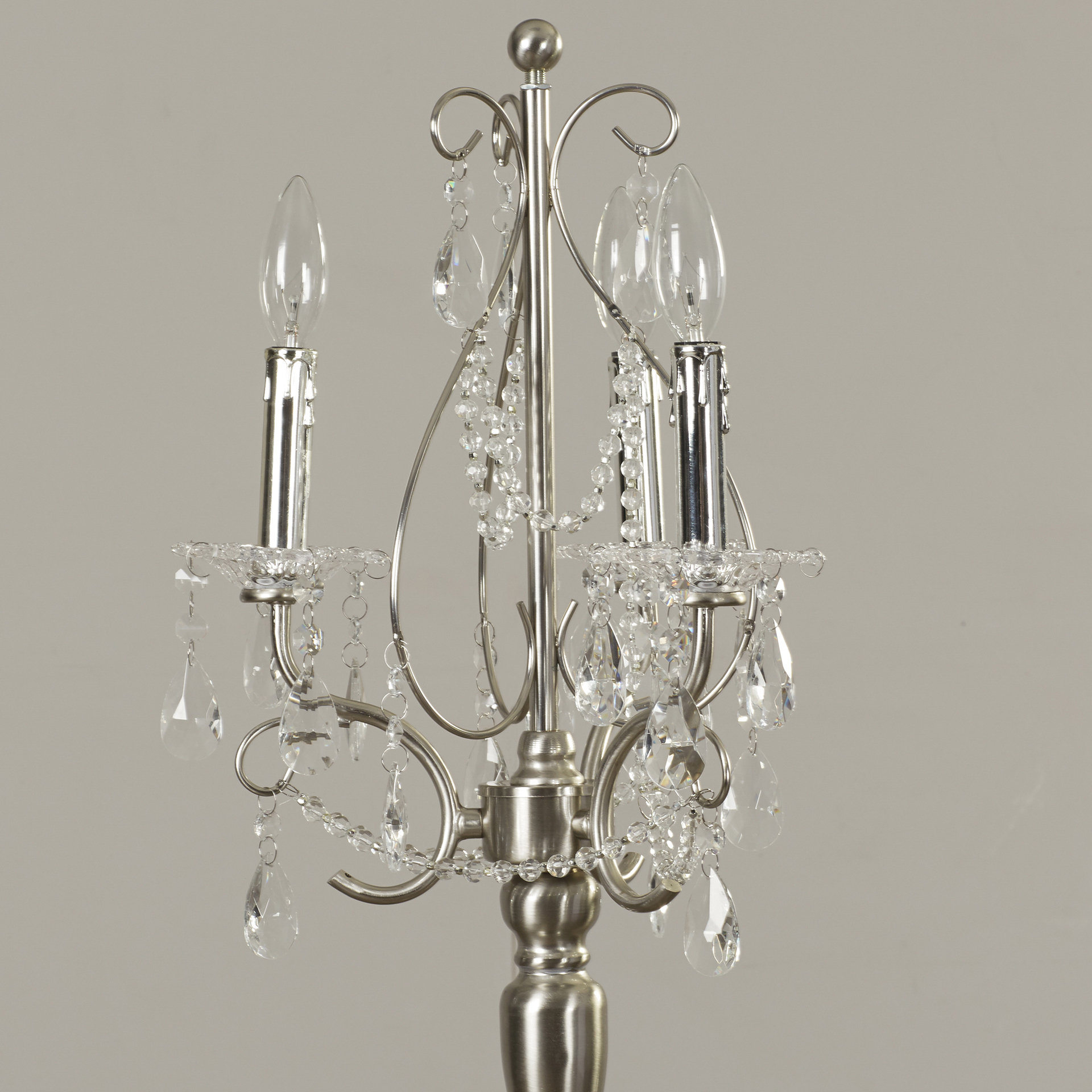 Mercer41 Tillinger 1 Light Crystal Floor Lamp & Reviews Wayfair