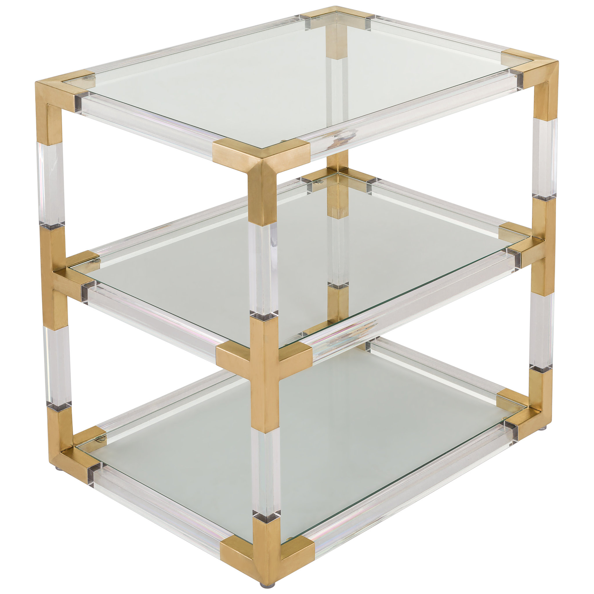Mercer41 Caine Acrylic End Table | Wayfair