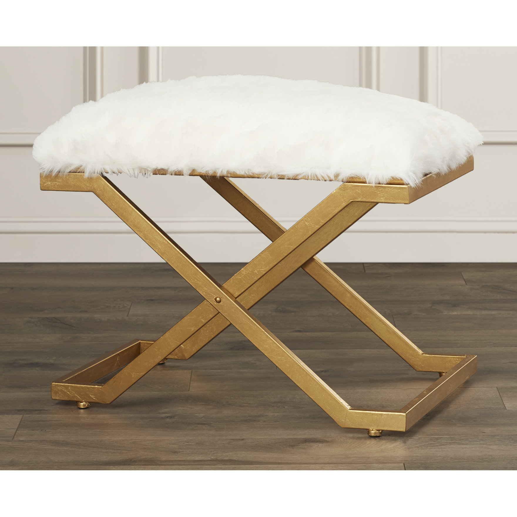 Mercer41 Keener Fur Bedroom Bench & Reviews Wayfair