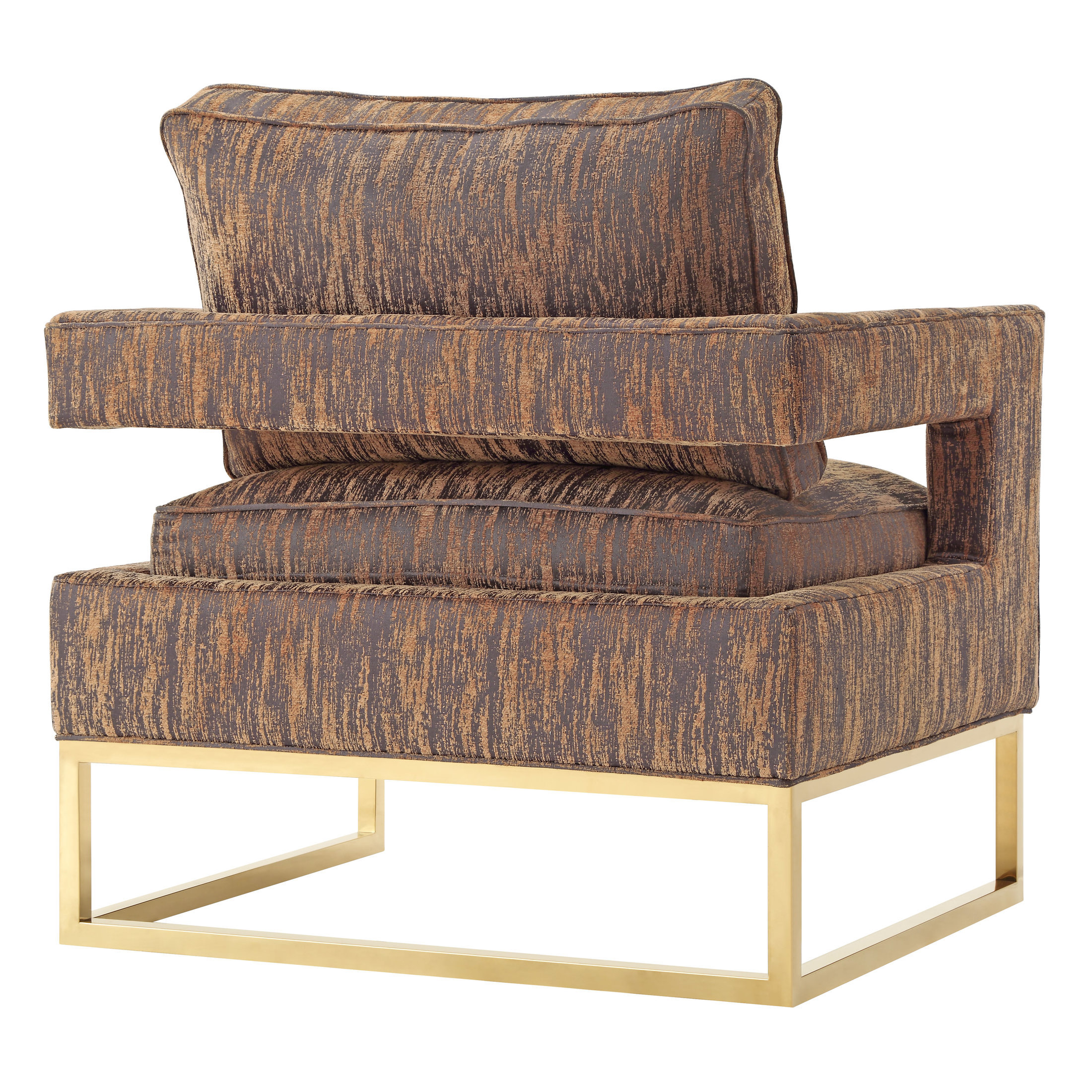 Mercer41 Resnick Textured Velvet Arm Chair  Wayfair.ca