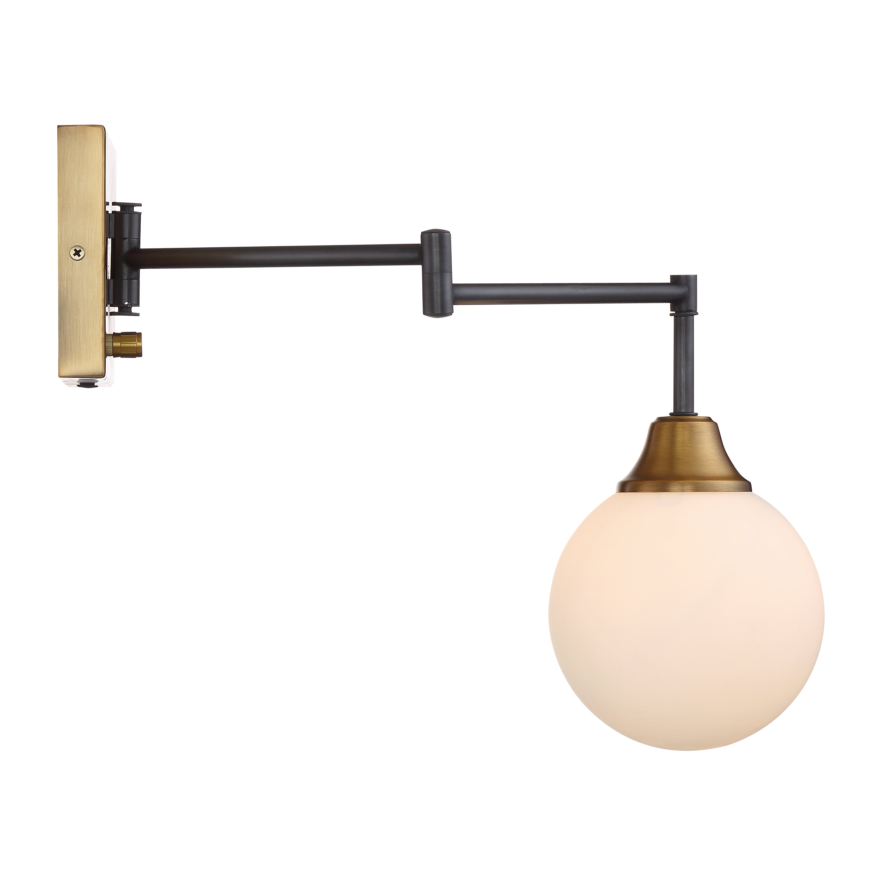Mercer41 St Helens 1 Light Swing Arm Wall Sconce & Reviews Wayfair