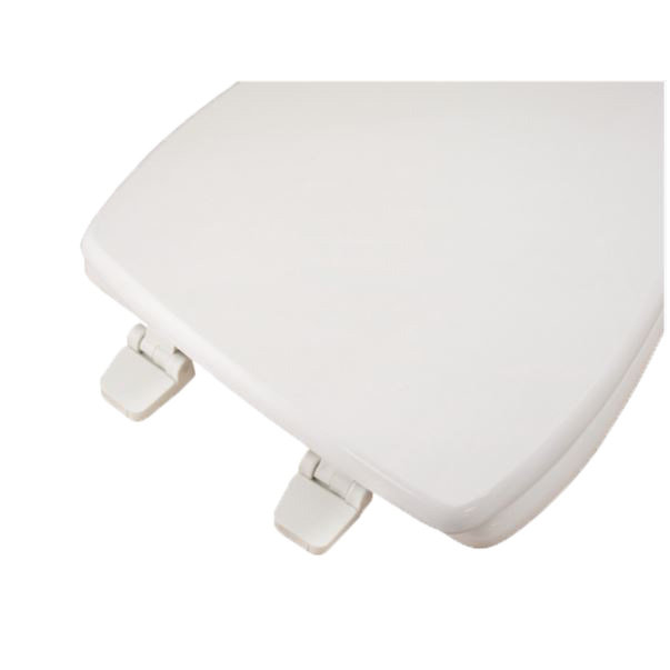 PlumbingTechnologiesLLC Deluxe Square Front MDF Wood Elongated Toilet