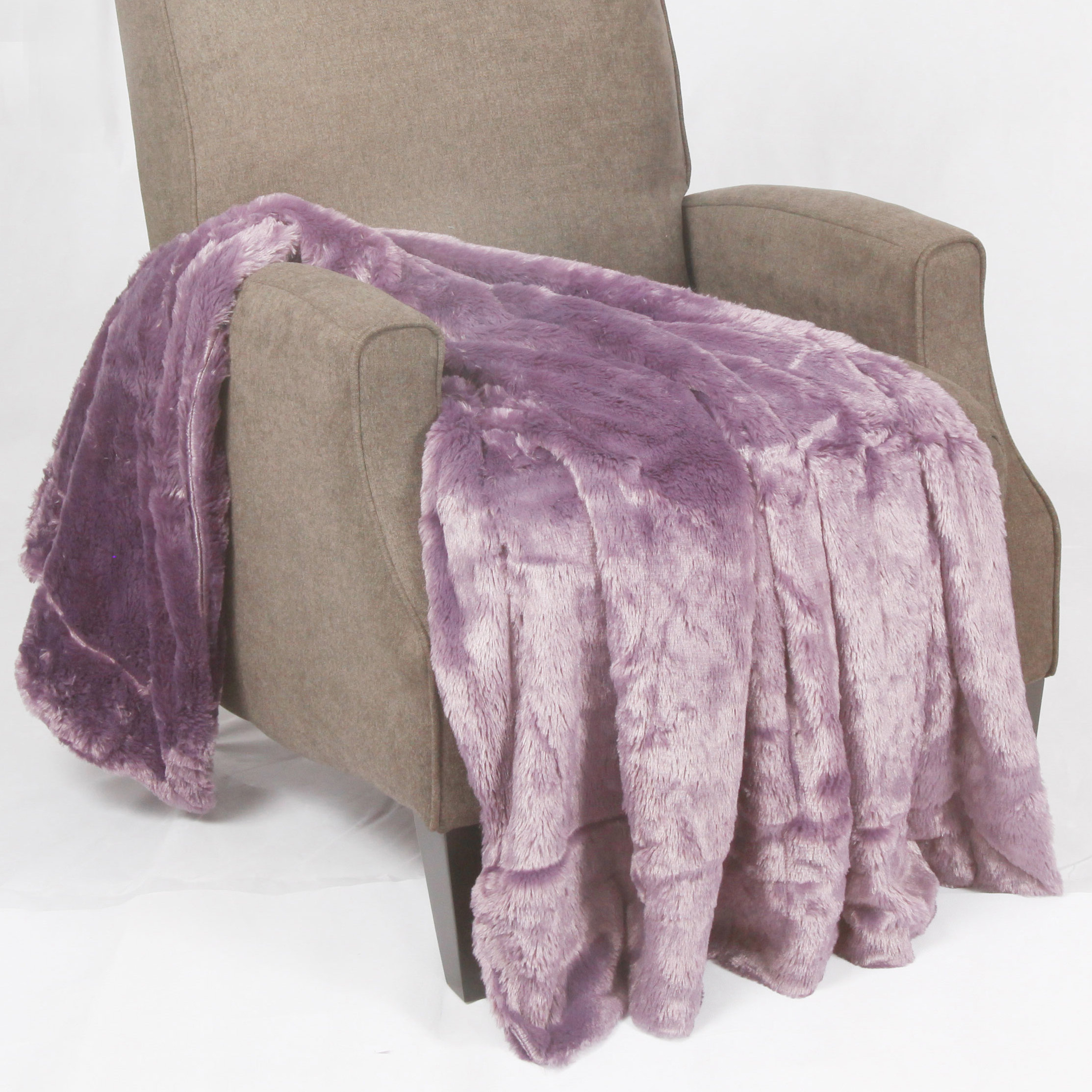 BOON Throw & Blanket Oversized Double Sided Faux Fur Throw Blanket
