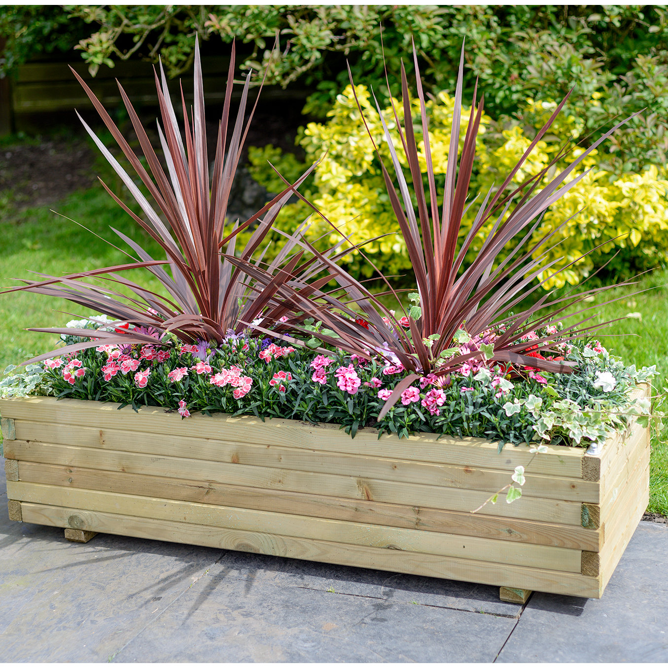 Grange Fencing Elite Rectangular Planter & Reviews Wayfair UK