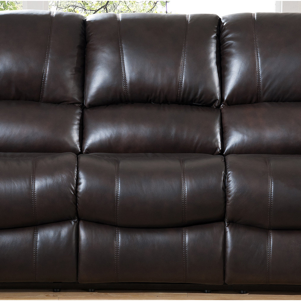 Amax Charlotte Leather Recliner Sofa Wayfair