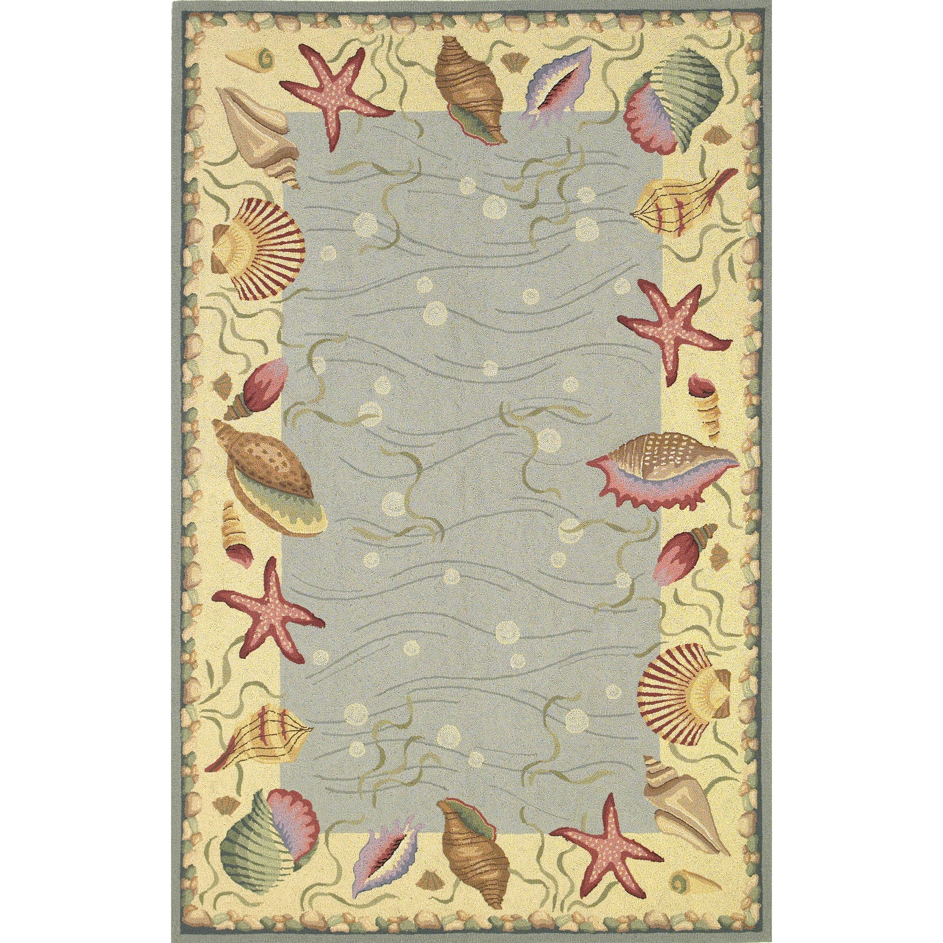 KAS Rugs Colonial Ocean Surprise Novelty Rug & Reviews Wayfair