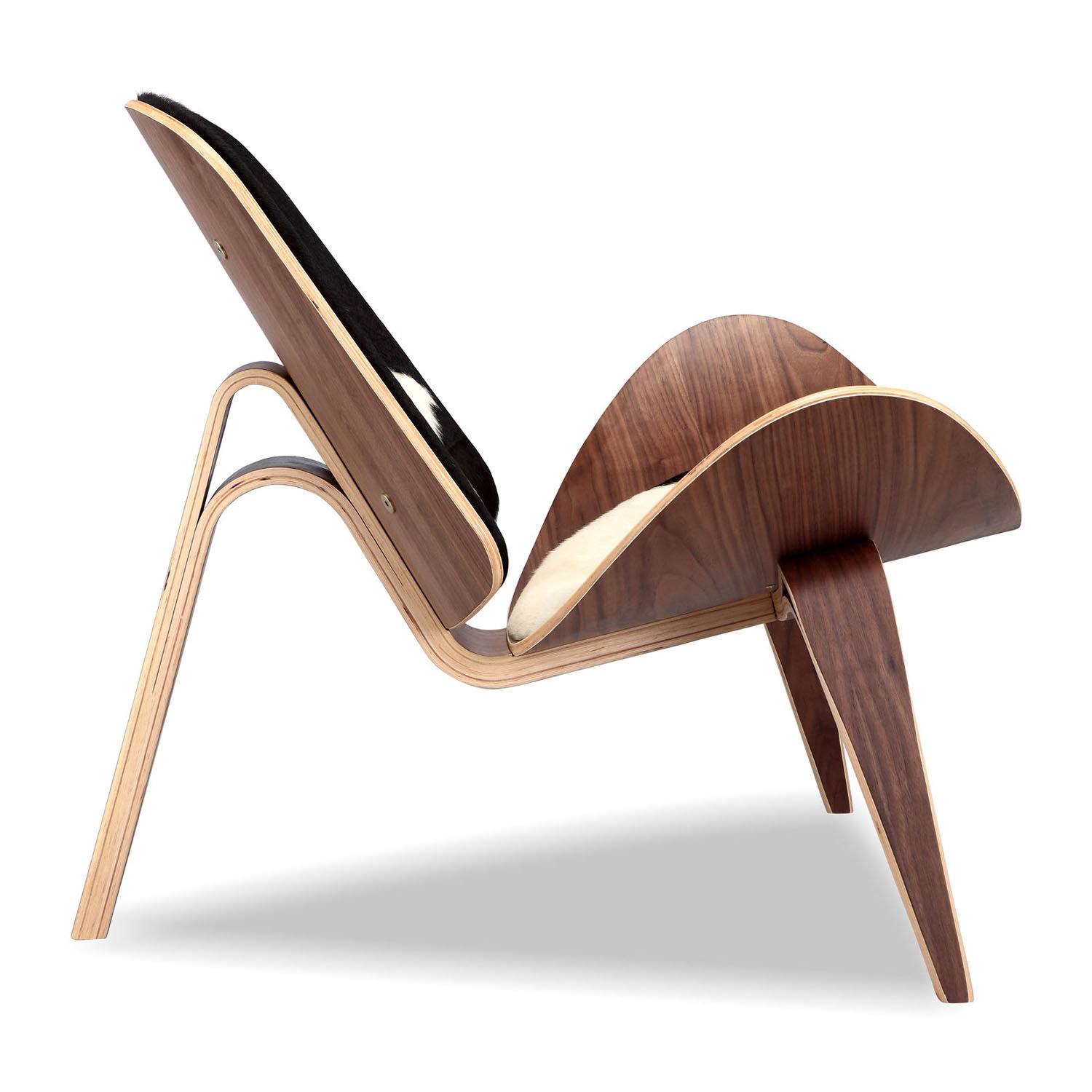 Kardiel Tripod Plywood Modern Lounge Chair & Reviews | Wayfair