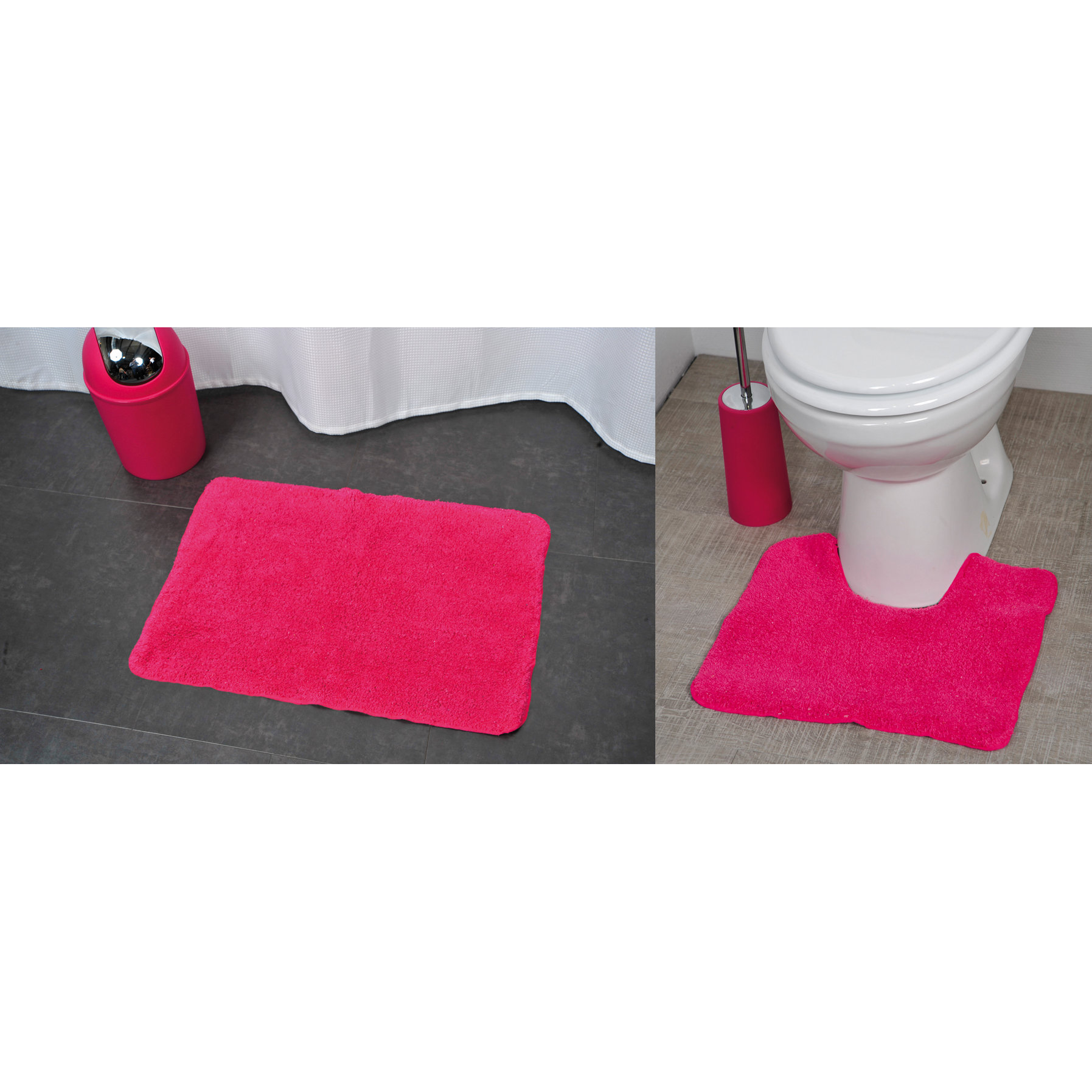 Evideco Bath Mat and Toilet Contour Mat Set Wayfair